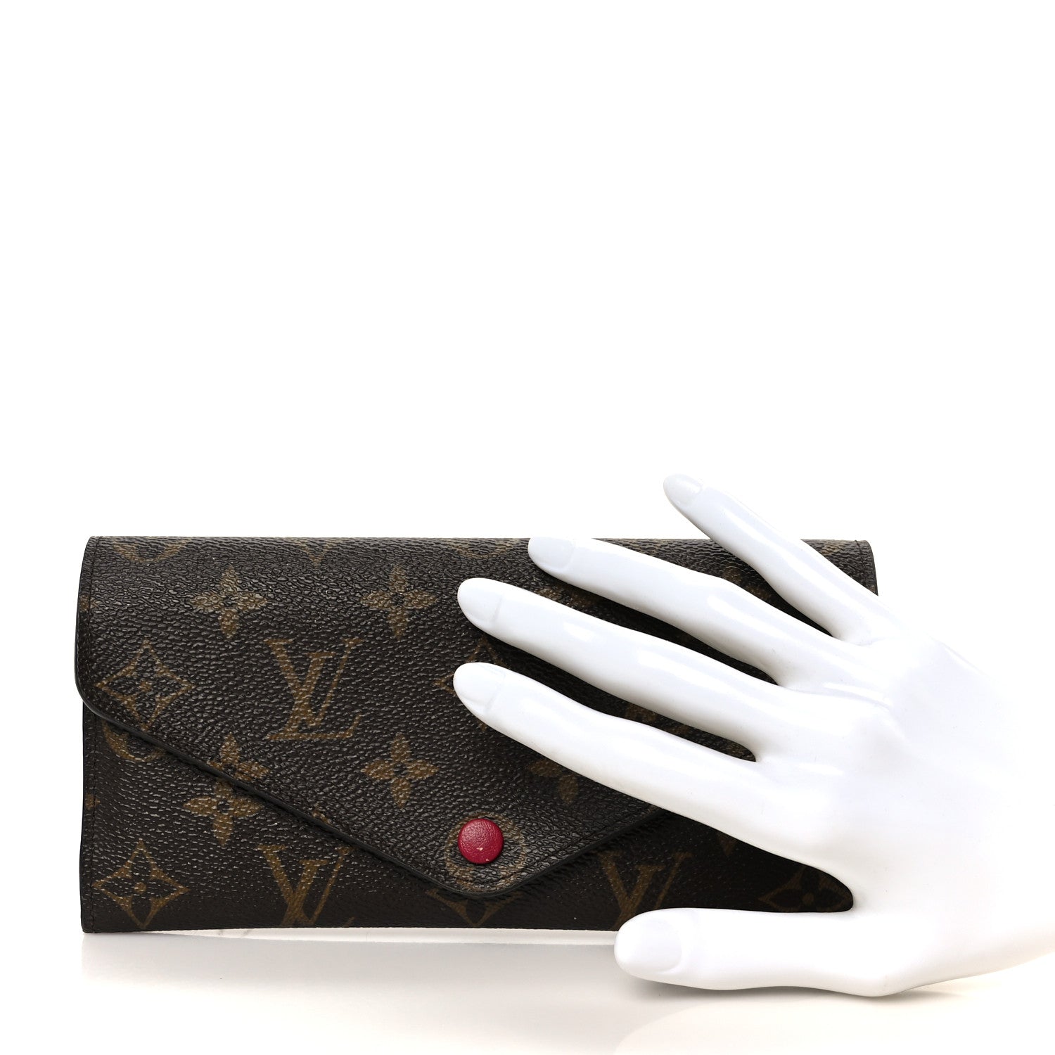 Monogram Josephine Wallet Fuchsia