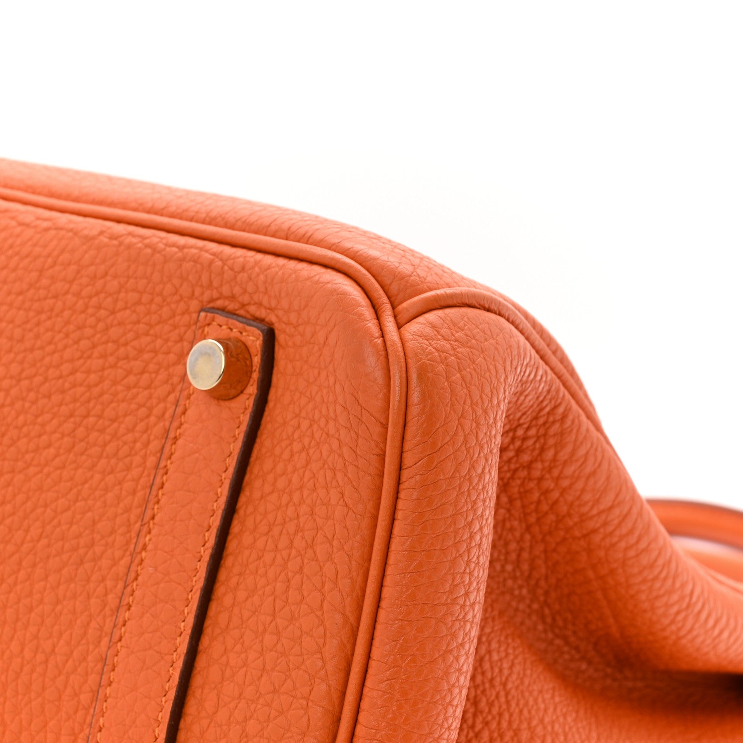 Togo Birkin 35 Orange