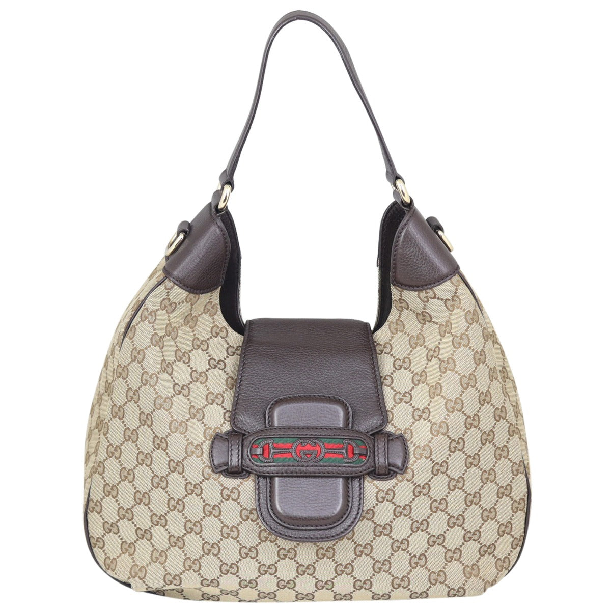 Gucci GG Canvas Dressage Hobo