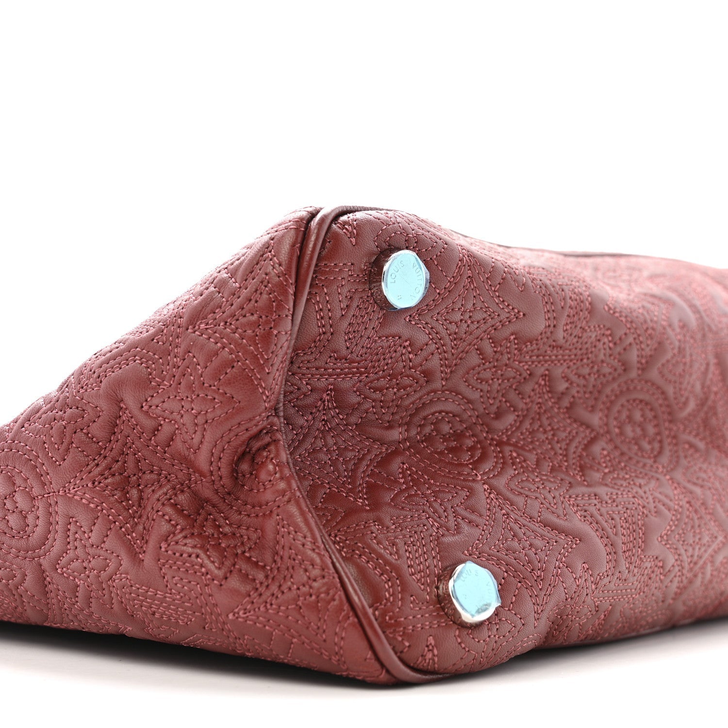 Monogram Lambskin Antheia Ixia MM Fuchsia