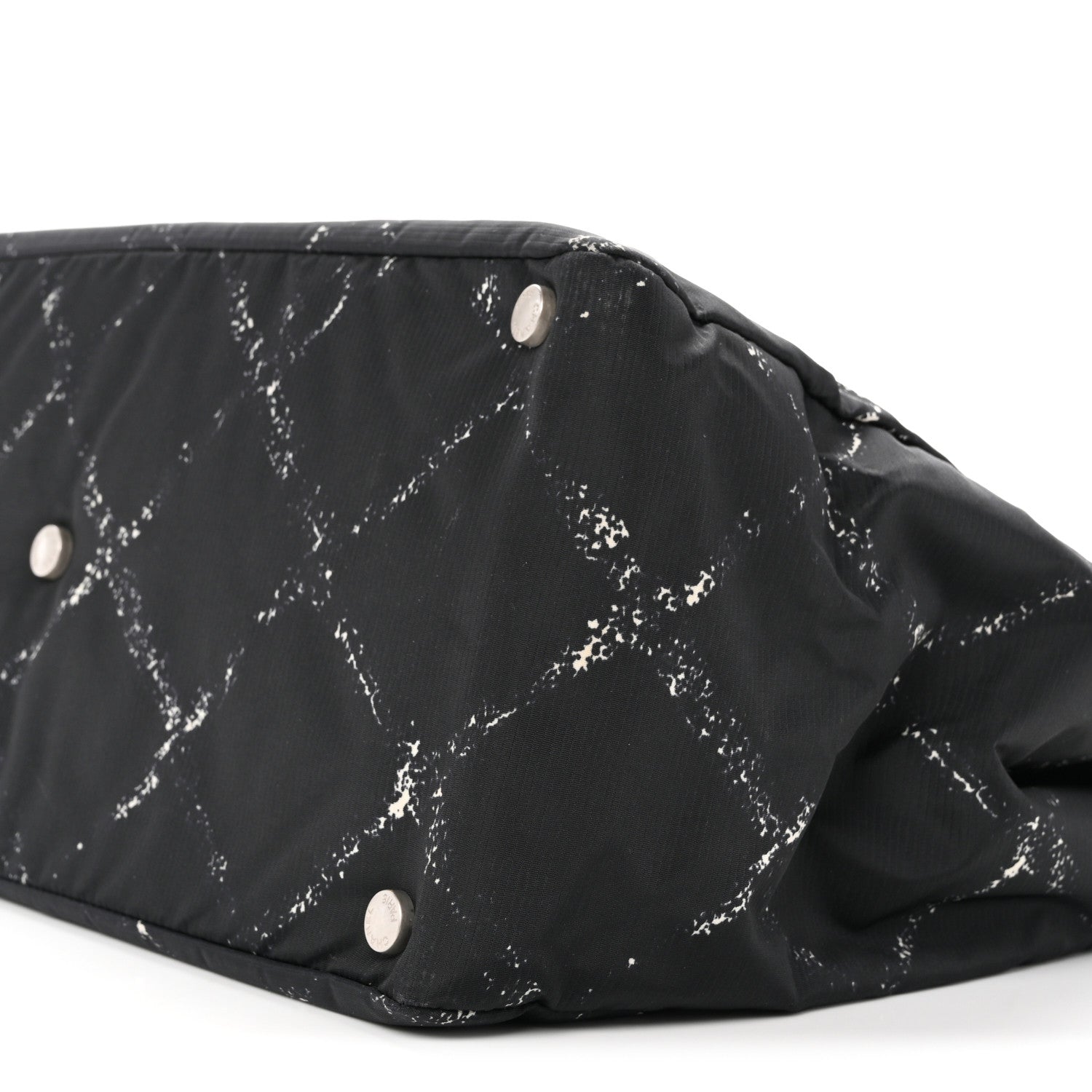 Nylon Travel Toiletry Tote Black