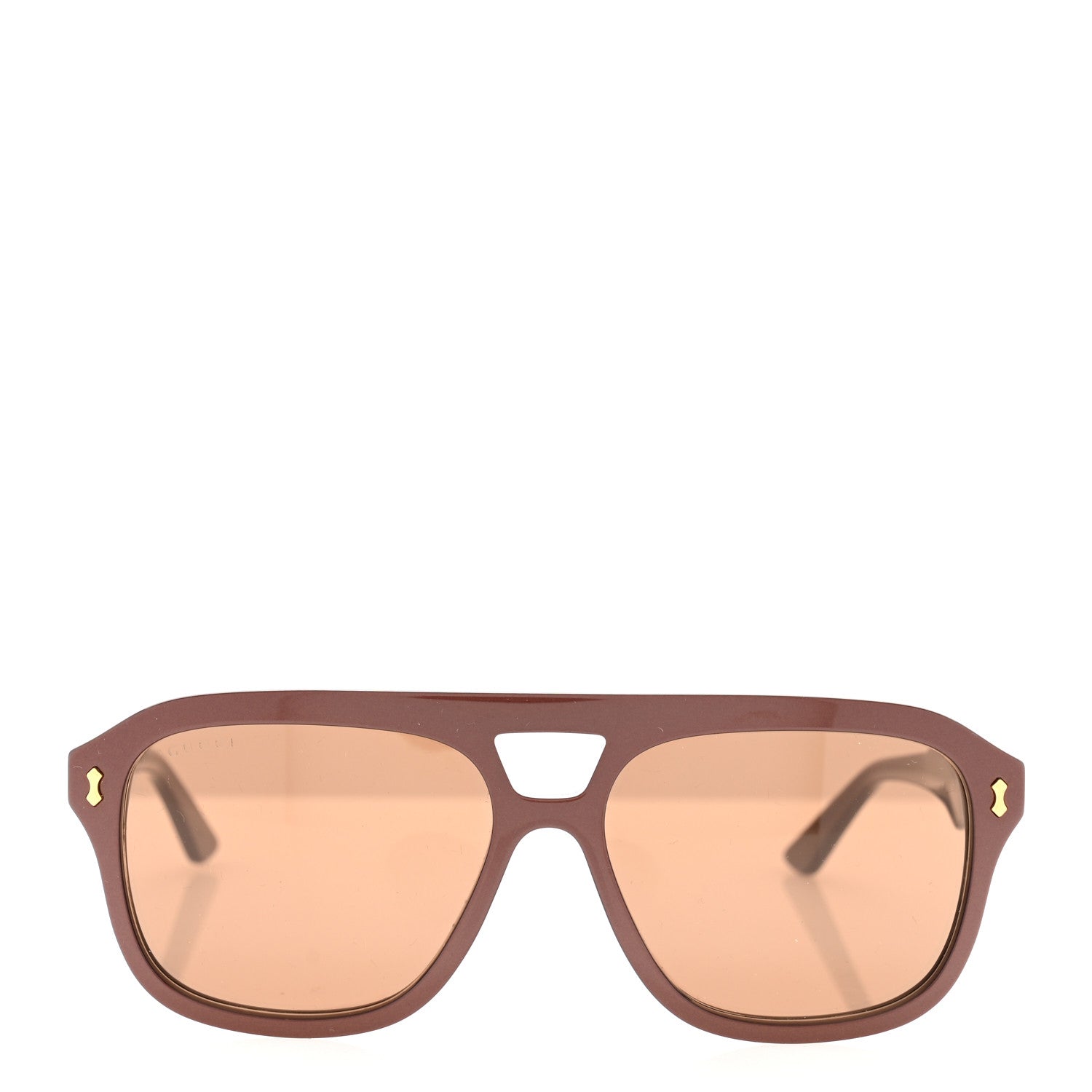 Acetate Aviator Sunglasses GG1263S Burgundy
