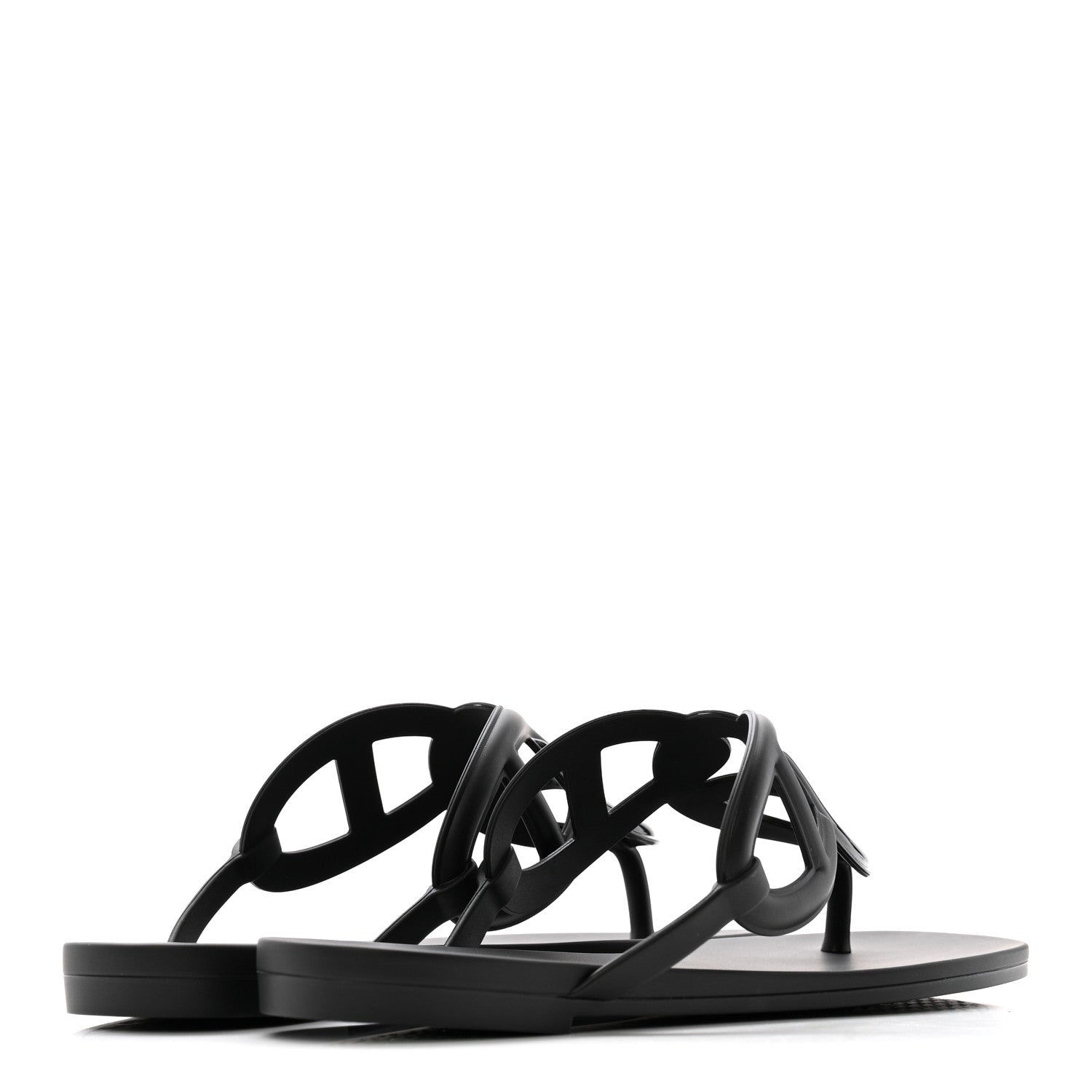 Rubber Womens Egerie Sandals 36 Black