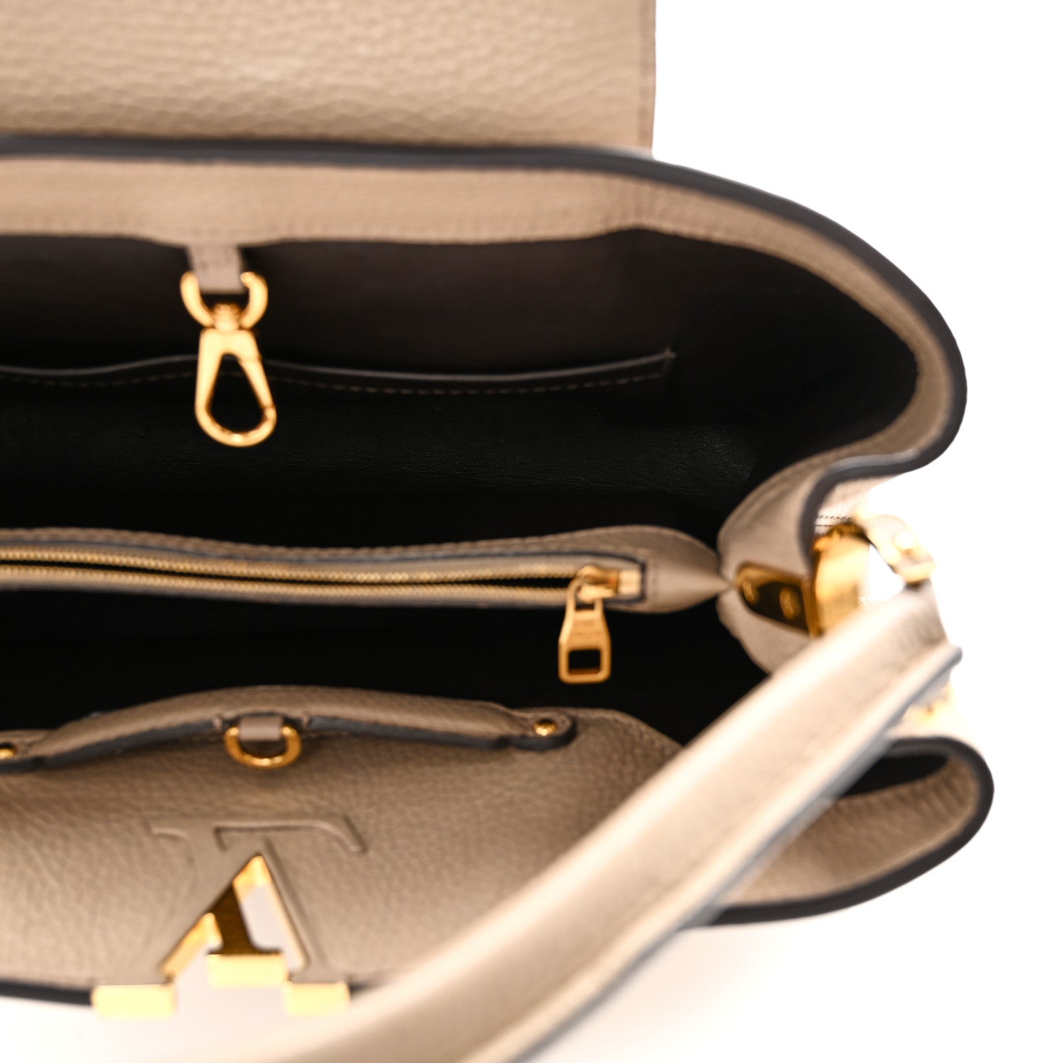 Taurillon Capucines MM Galet