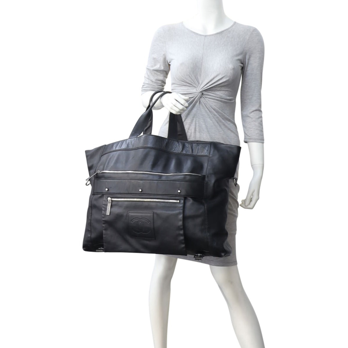 Chanel Weekender Satchel Bag