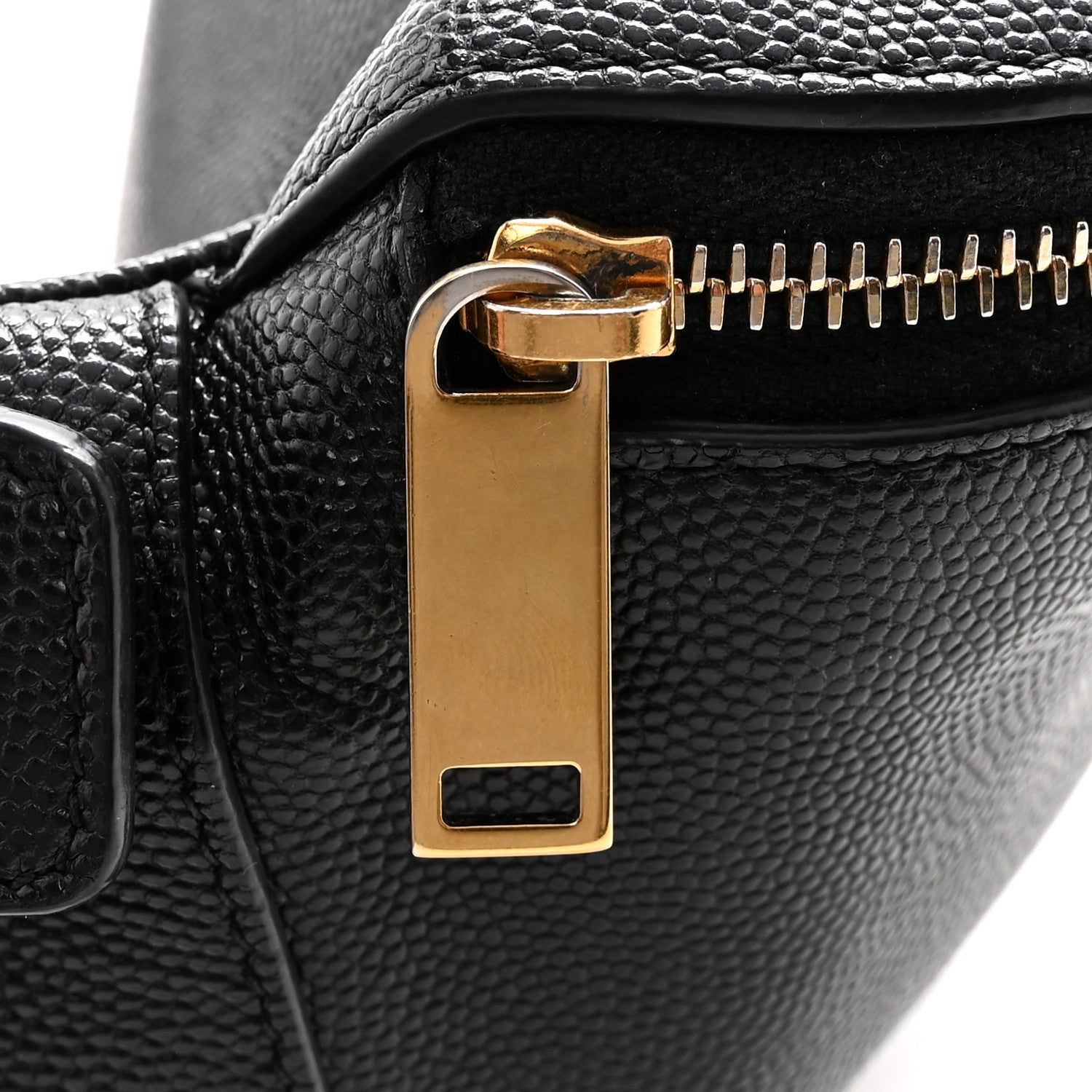 Grain De Poudre Monogram Belt Bag Black