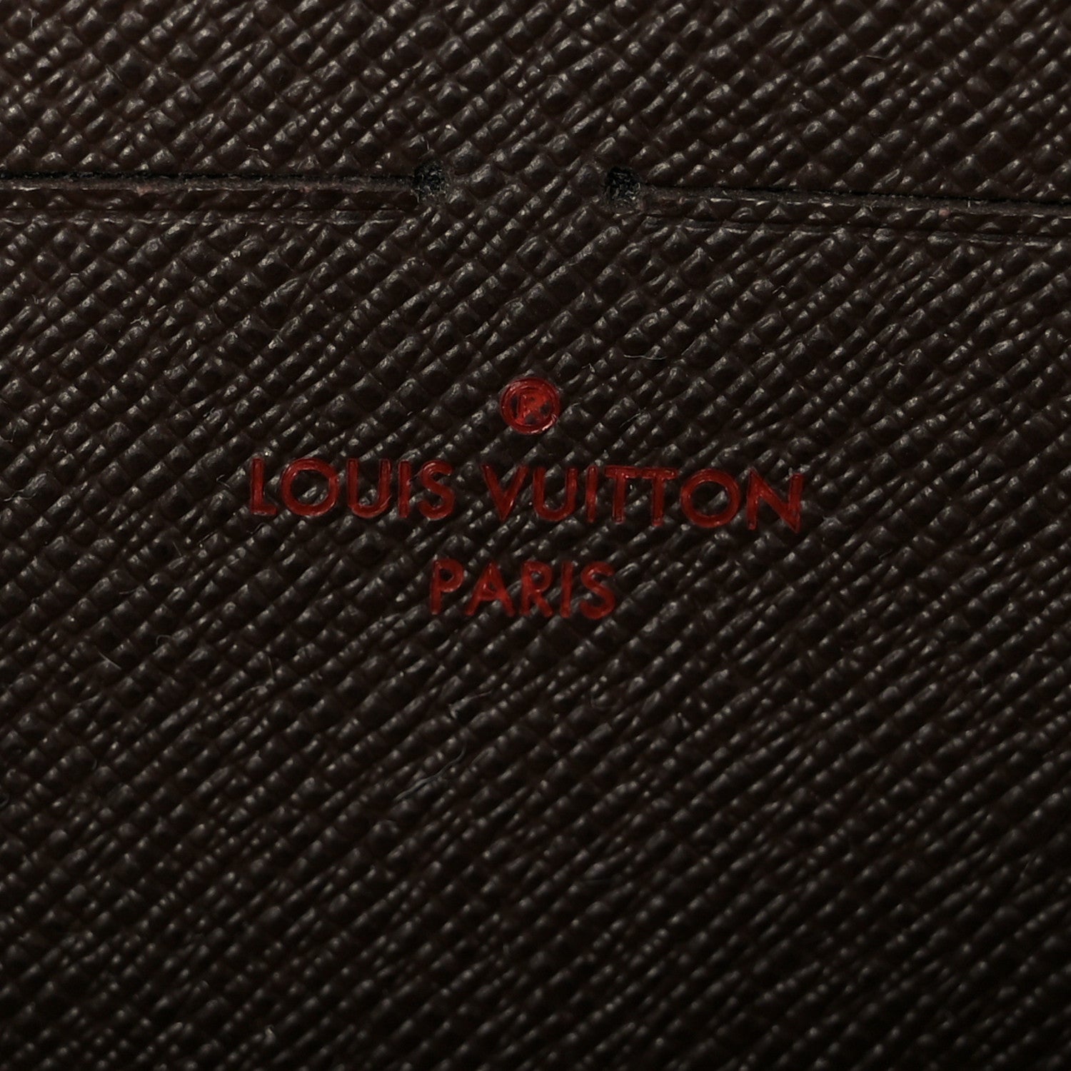 Damier Ebene Zippy Wallet