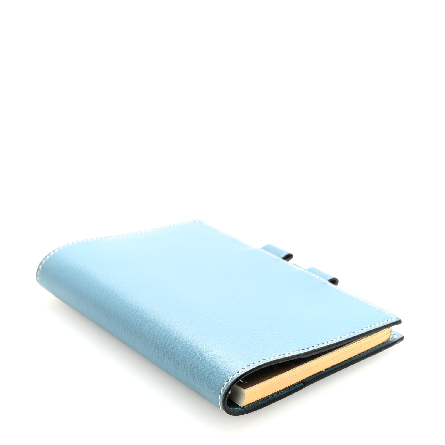Veau Rodeo Globe Trotter Agenda Cover PM Blue Jean