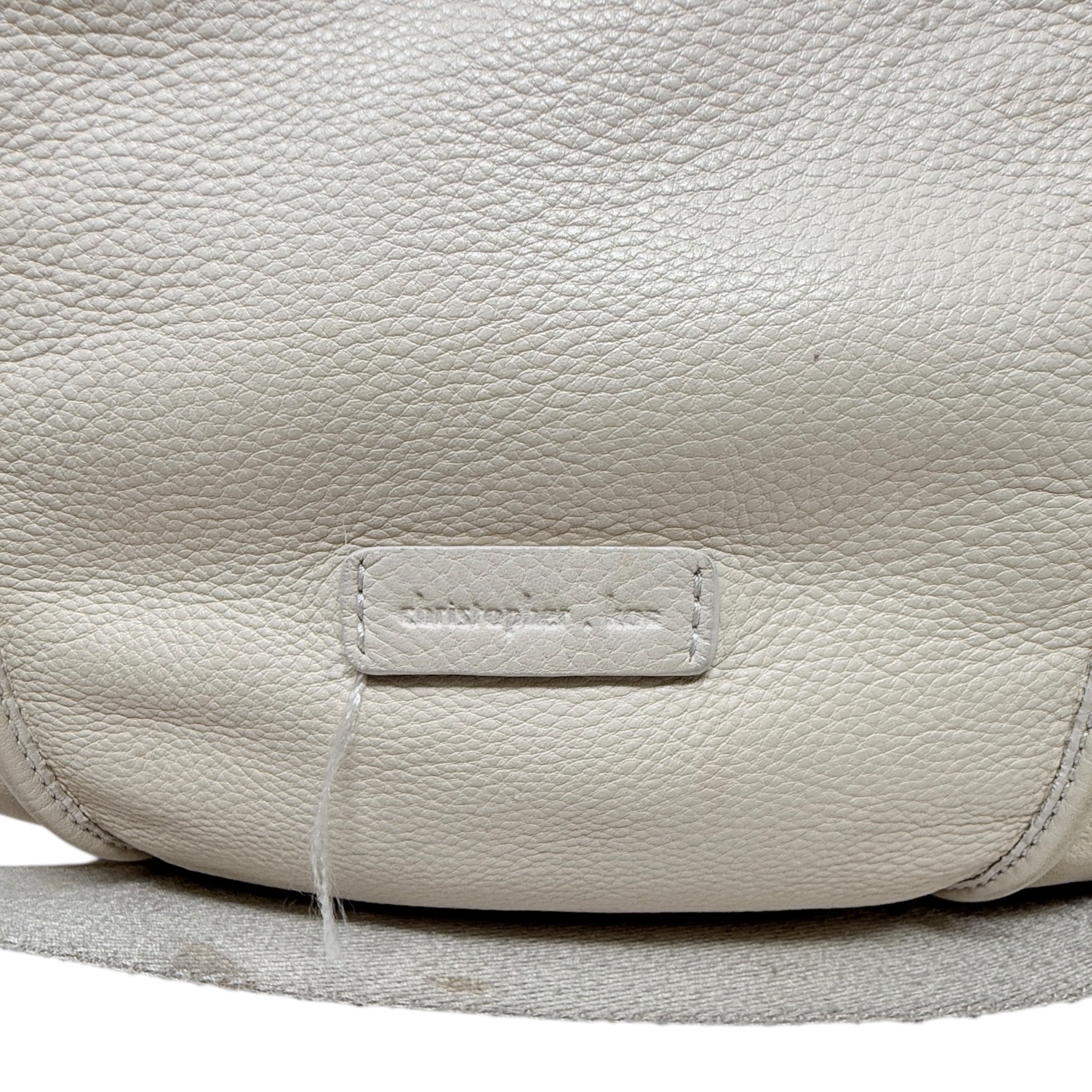 Vintage Leather Hobo Crossbody By Christopher Kon, Size: Large
