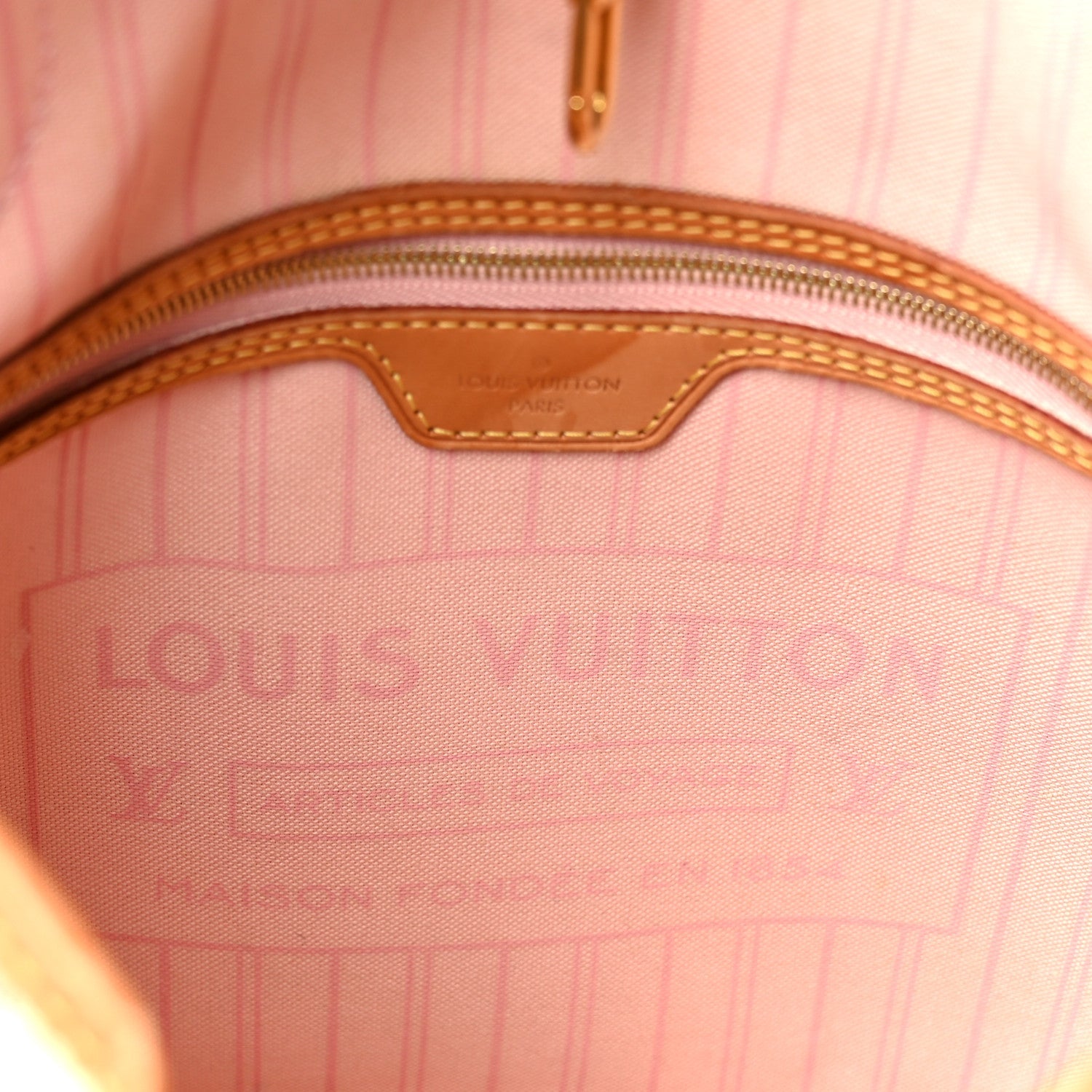 Damier Azur Neo Neverfull MM Rose Ballerine