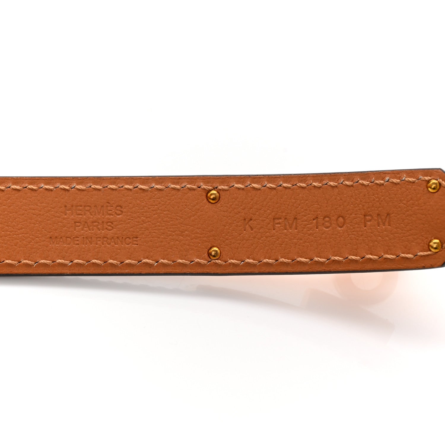 Epsom Kelly Belt Gold