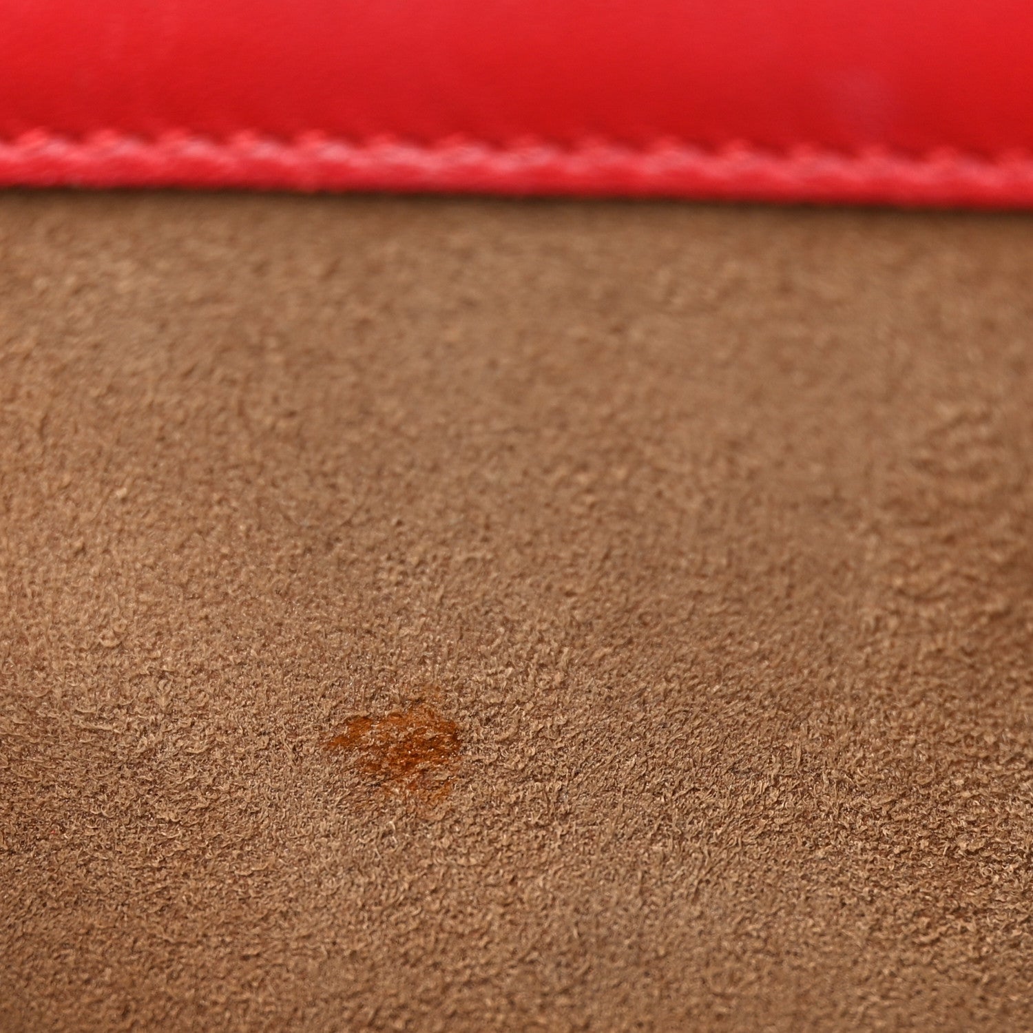 GG Supreme Monogram Calfskin Small Padlock Shoulder Bag Beige Hibiscus Red New Rosette