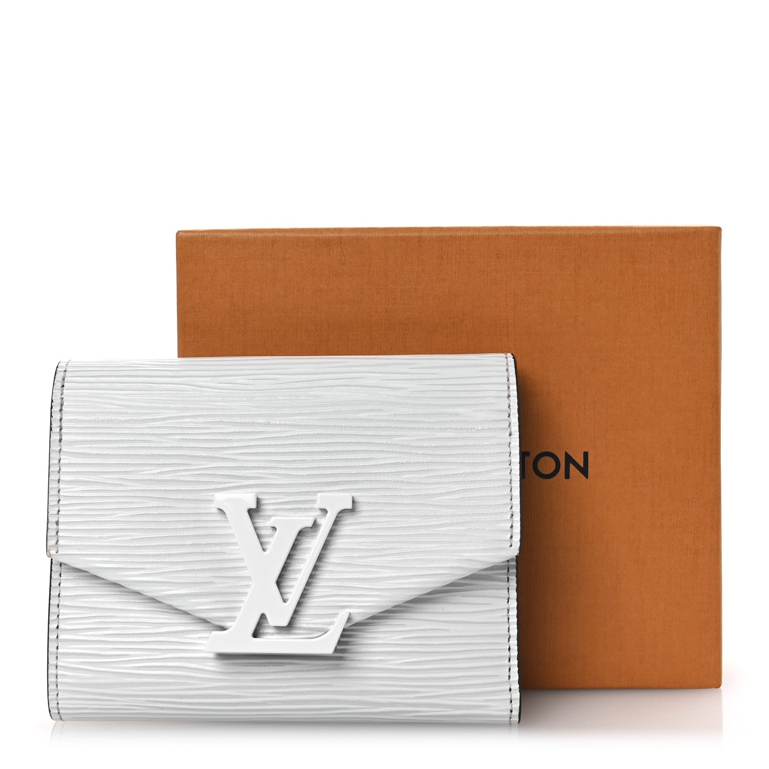 Epi Grenelle Compact Wallet White