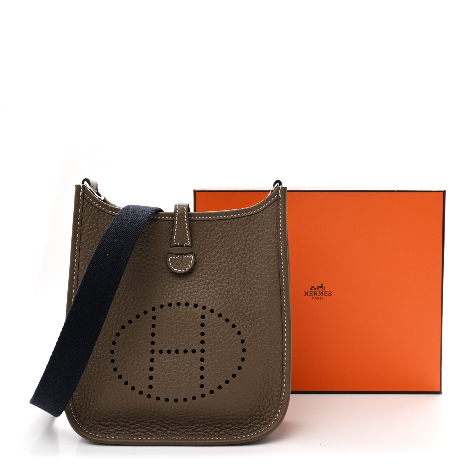 Taurillon Clemence Amazone Evelyne TPM Etoupe Bleu Indigo