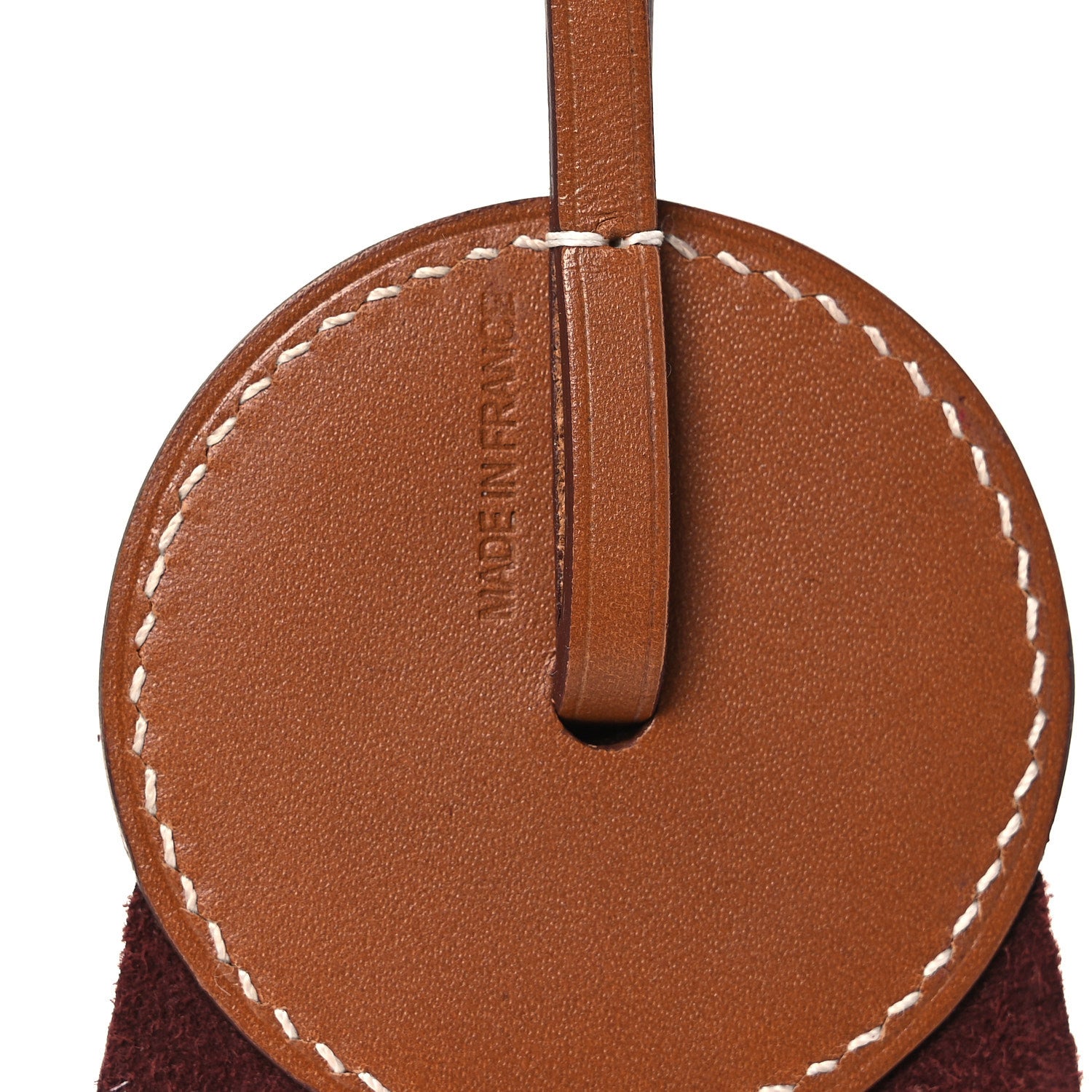 Vache Hunter Milo Lambskin Paddock Flot Bag Charm Rose Shocking Rouge H Rose Jaipur
