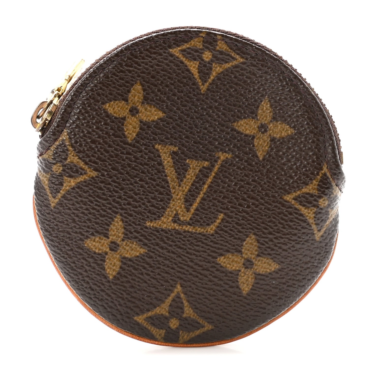 Monogram Round Coin Purse