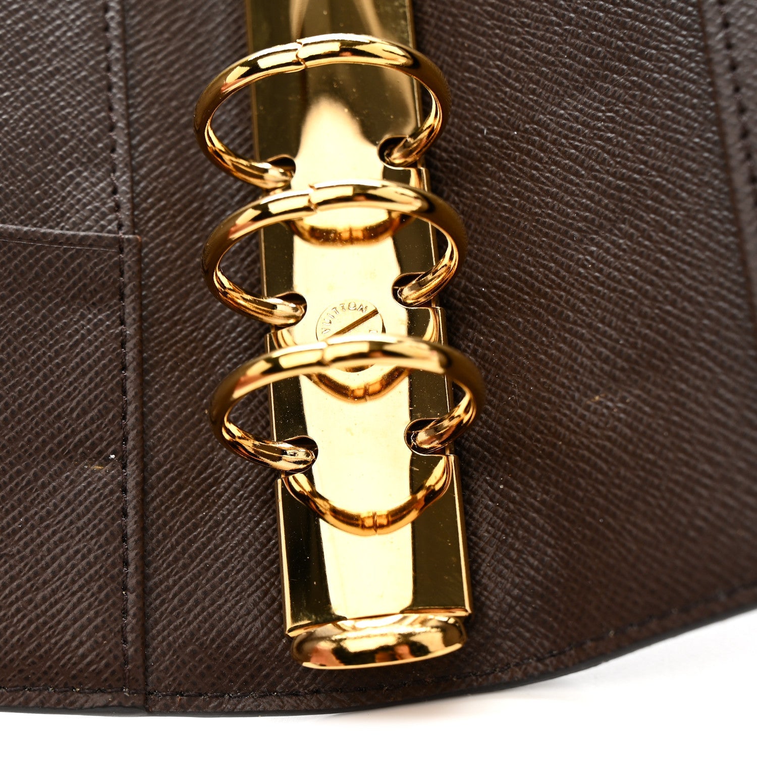 Damier Ebene Medium Ring Agenda Cover