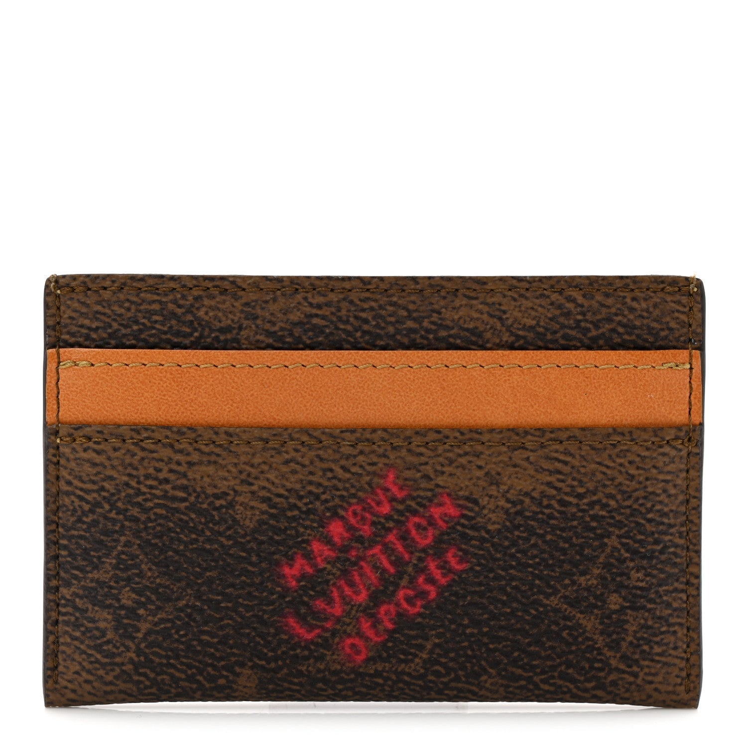 Monogram Dust Double Card Holder
