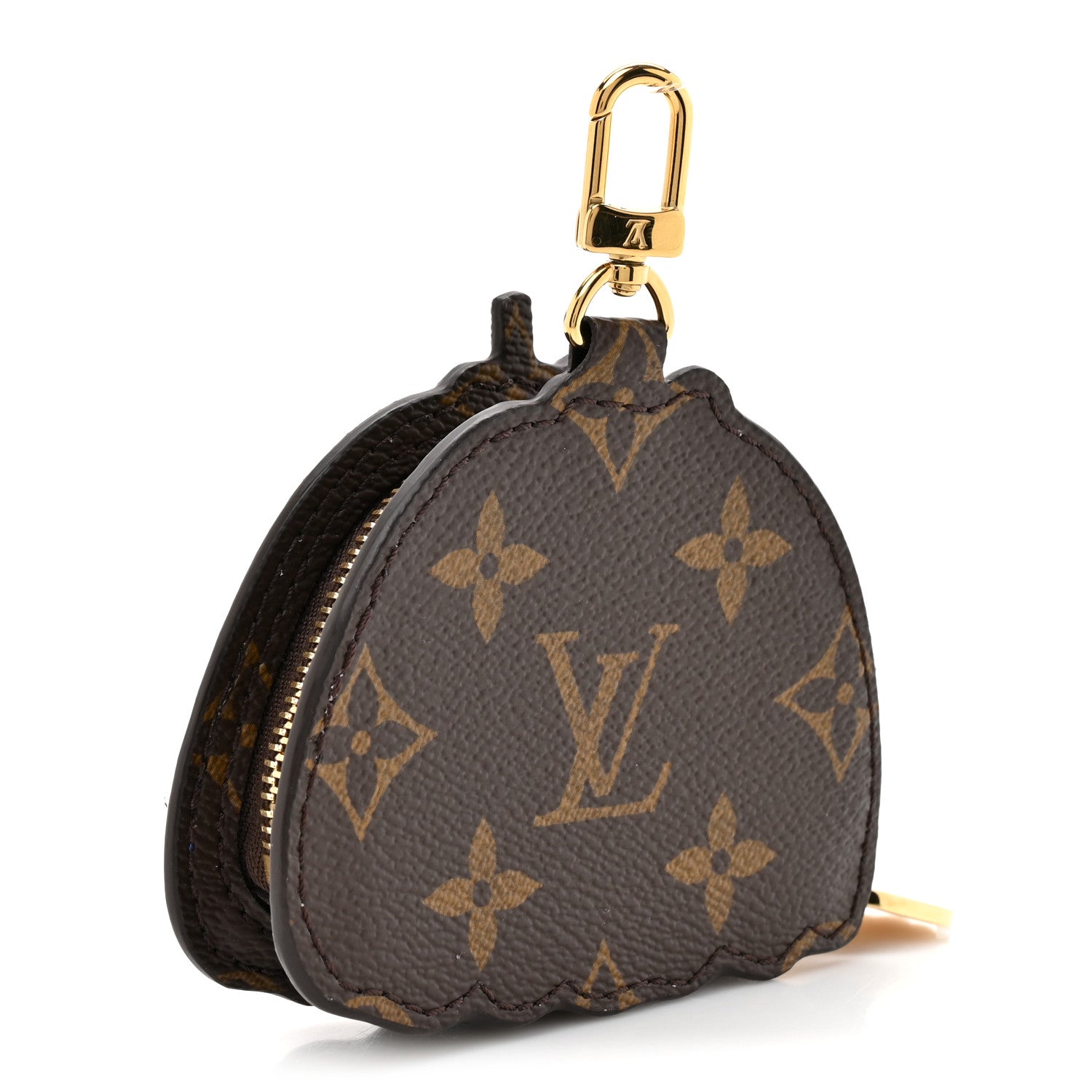 LV X YK Monogram Pumpkin Coin Purse