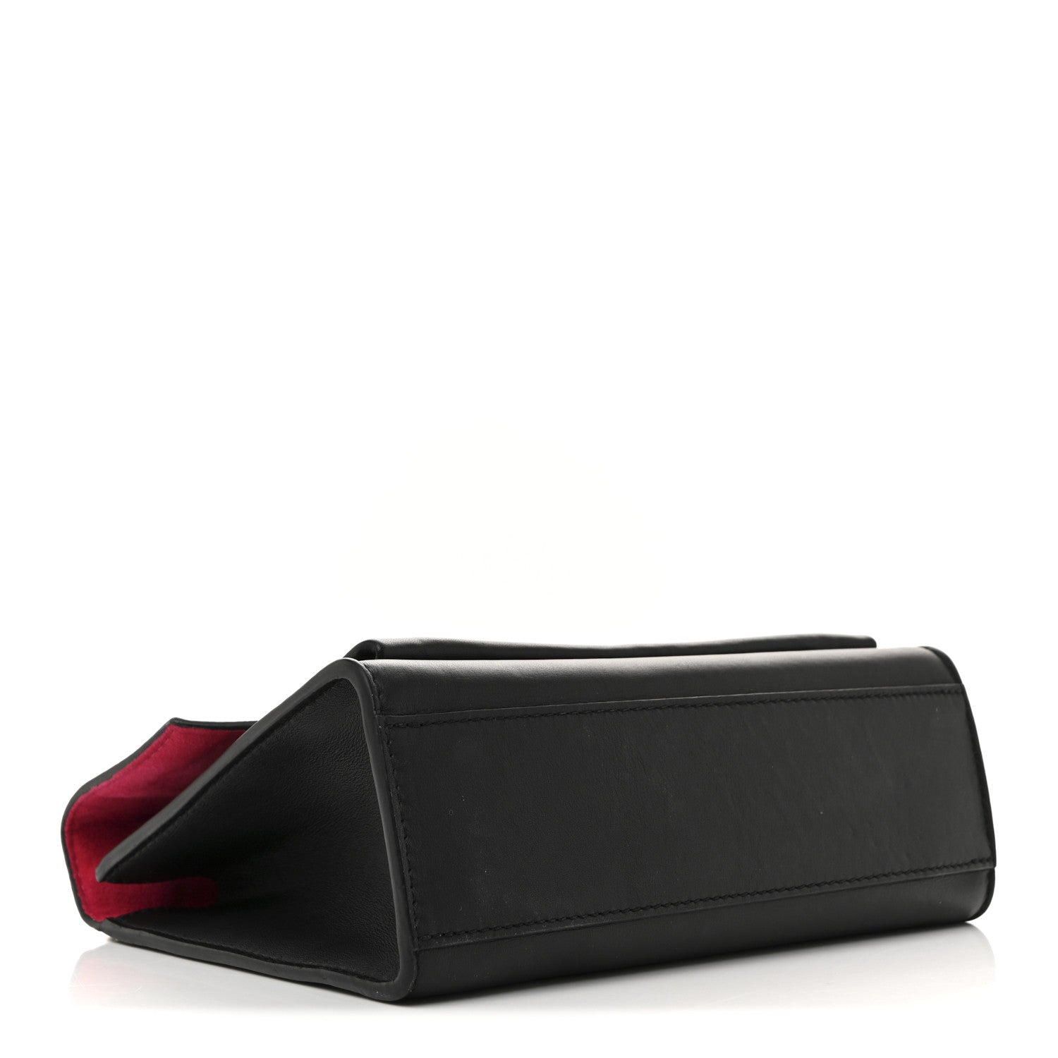 Soft Calfskin Pins My Lockme Chain Bag BB Black