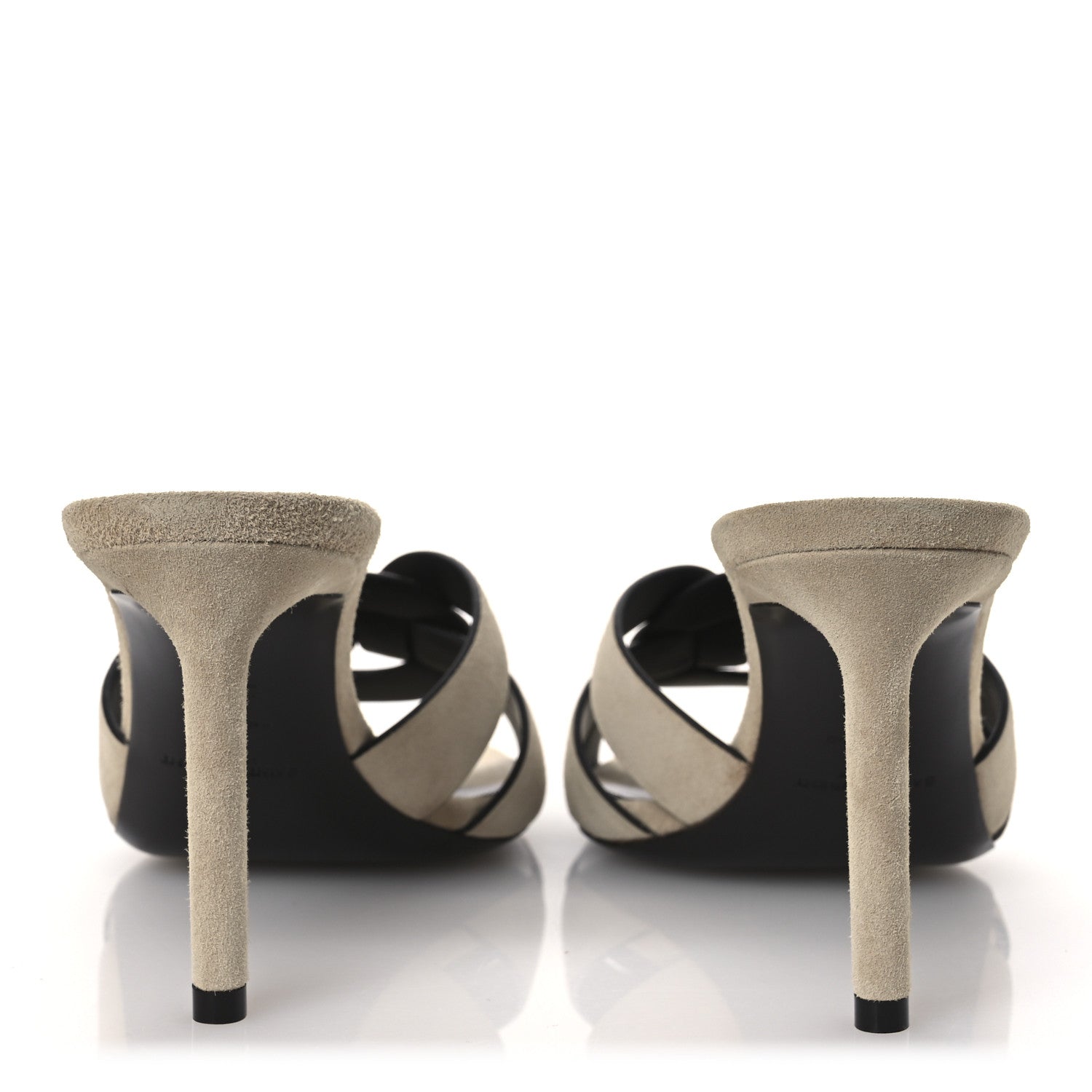Suede Tribute 85 Slide Sandals 37.5 Sand