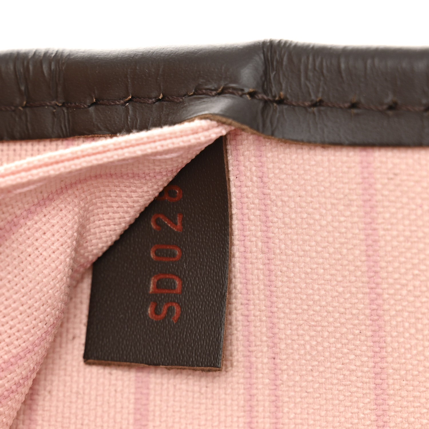 Damier Ebene Neo Neverfull MM Rose Ballerine