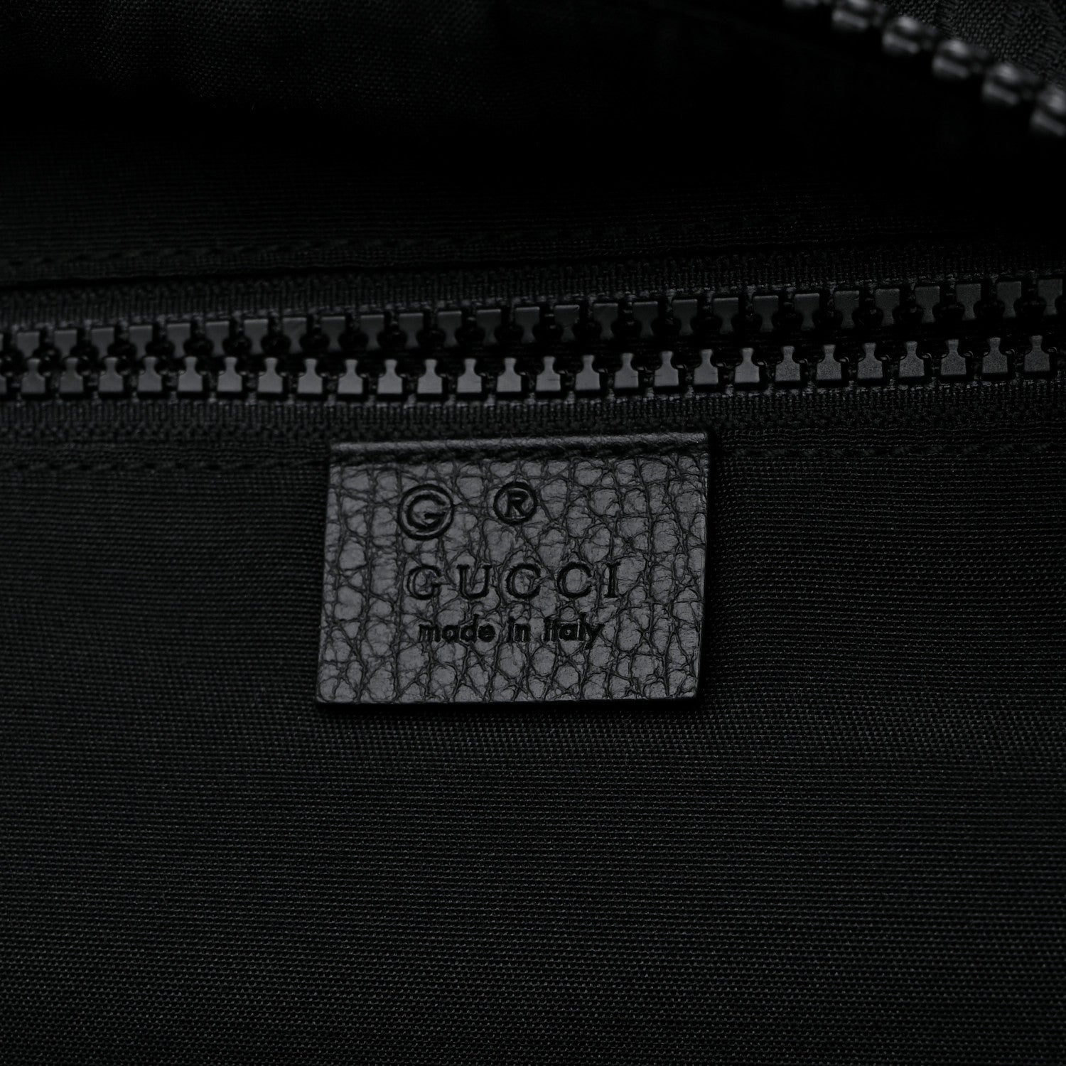 Nylon Monogram Slim Backpack Black
