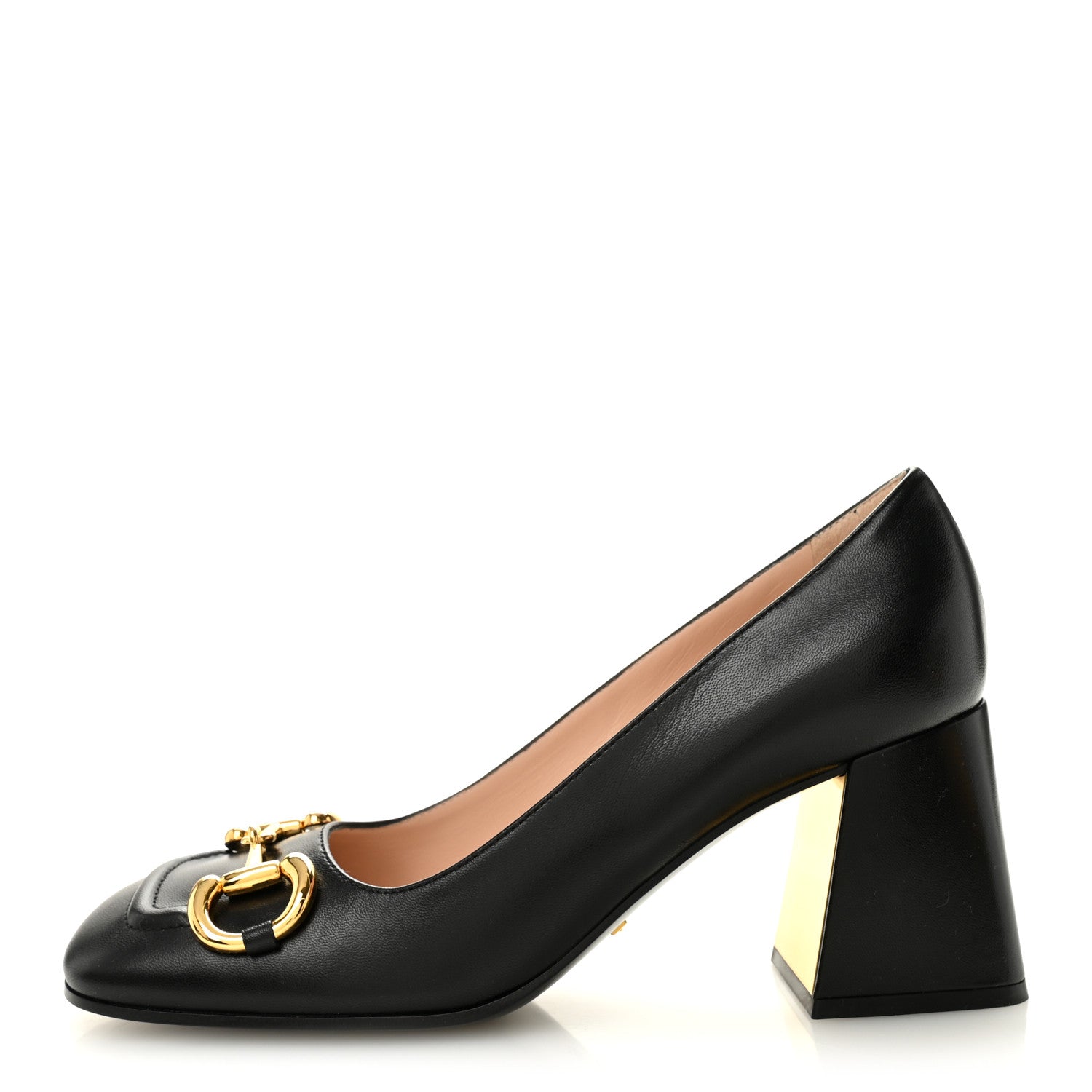 Malaga Kid Horsebit 75mm Pumps 39 Black