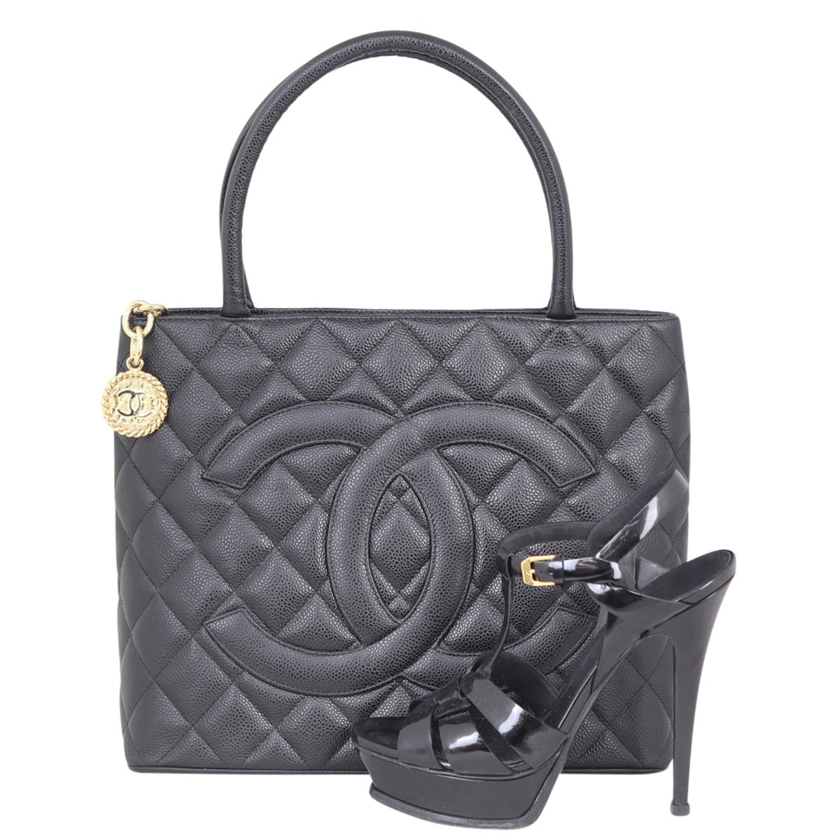 Chanel Medallion Tote | Black