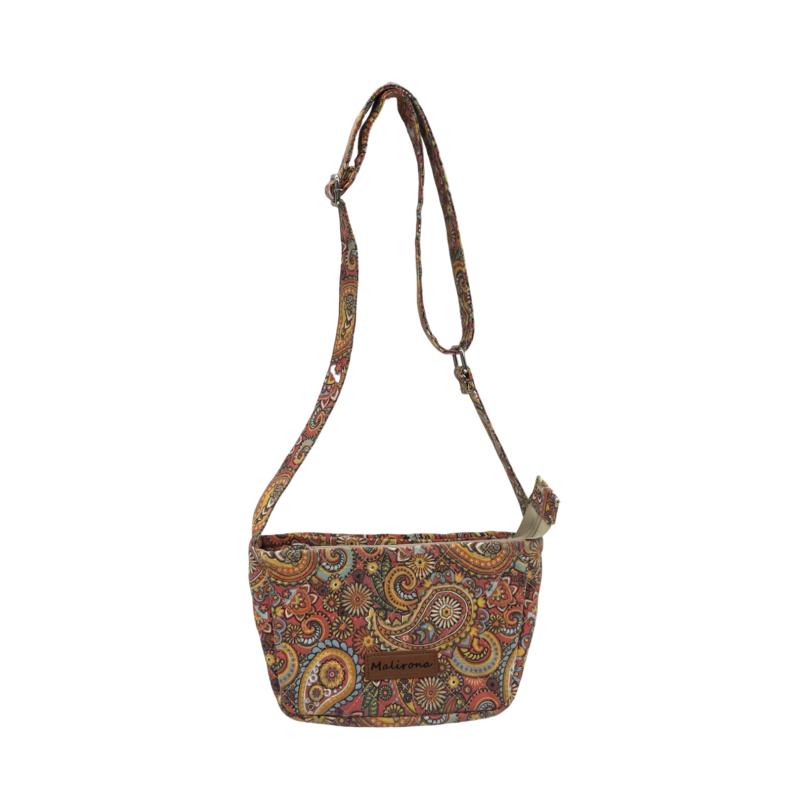 Crossbody By Clothes Mentor In Paisley Print, Size:Small