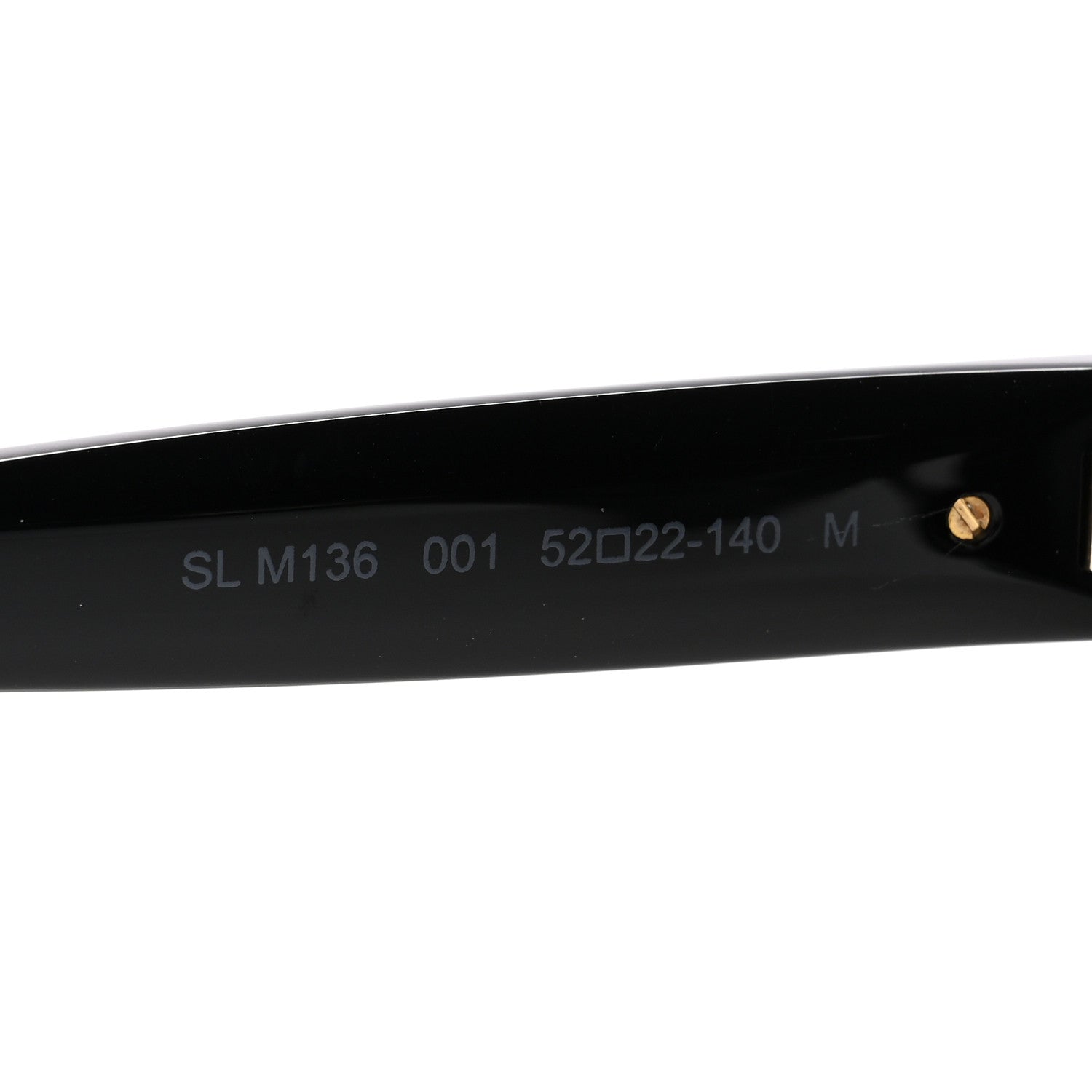 Acetate Sunglasses SL M136 Black
