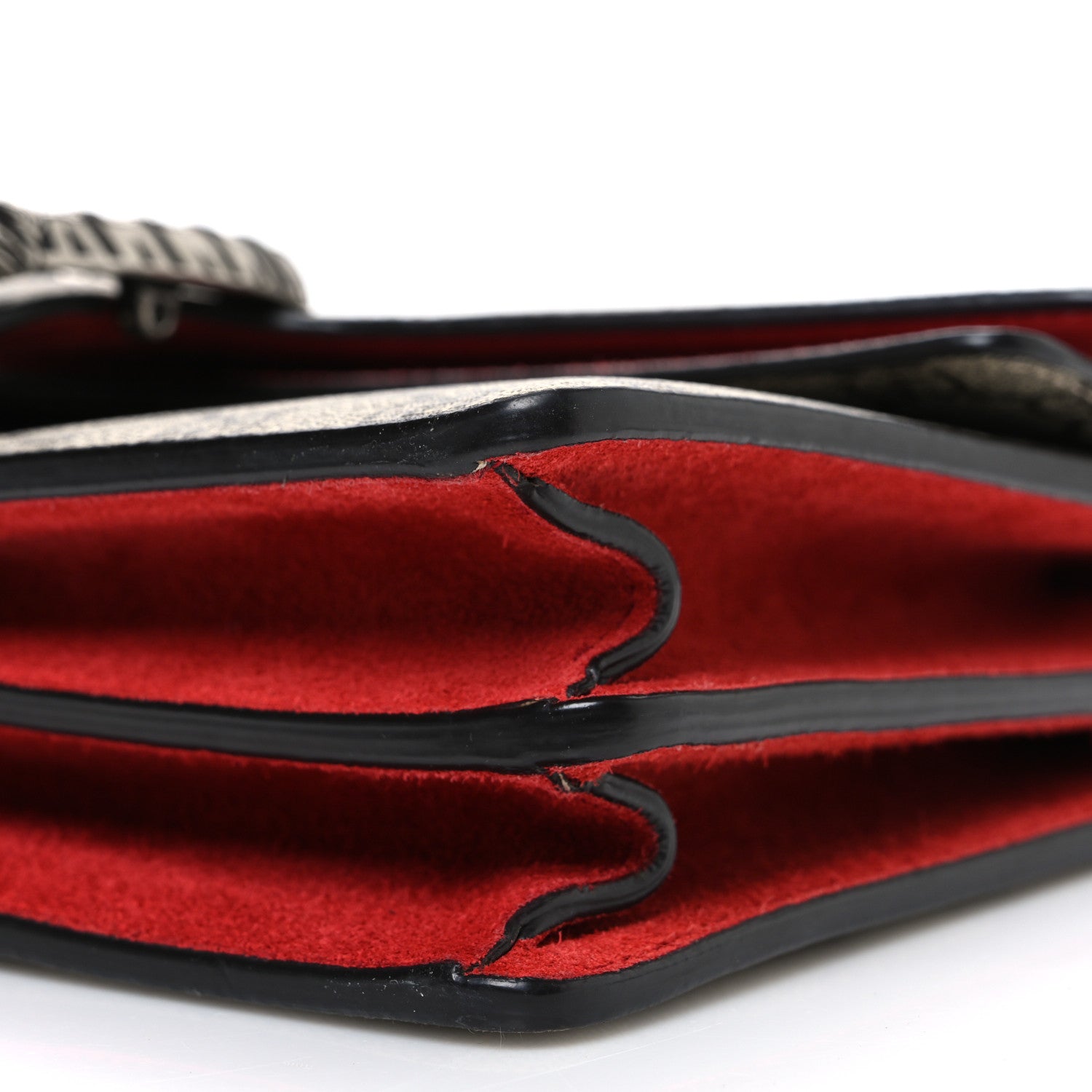 GG Supreme Monogram Small Dionysus Shoulder Bag Red