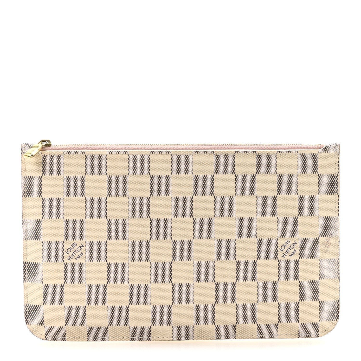 Damier Azur Neverfull MM GM Pochette Rose Ballerine