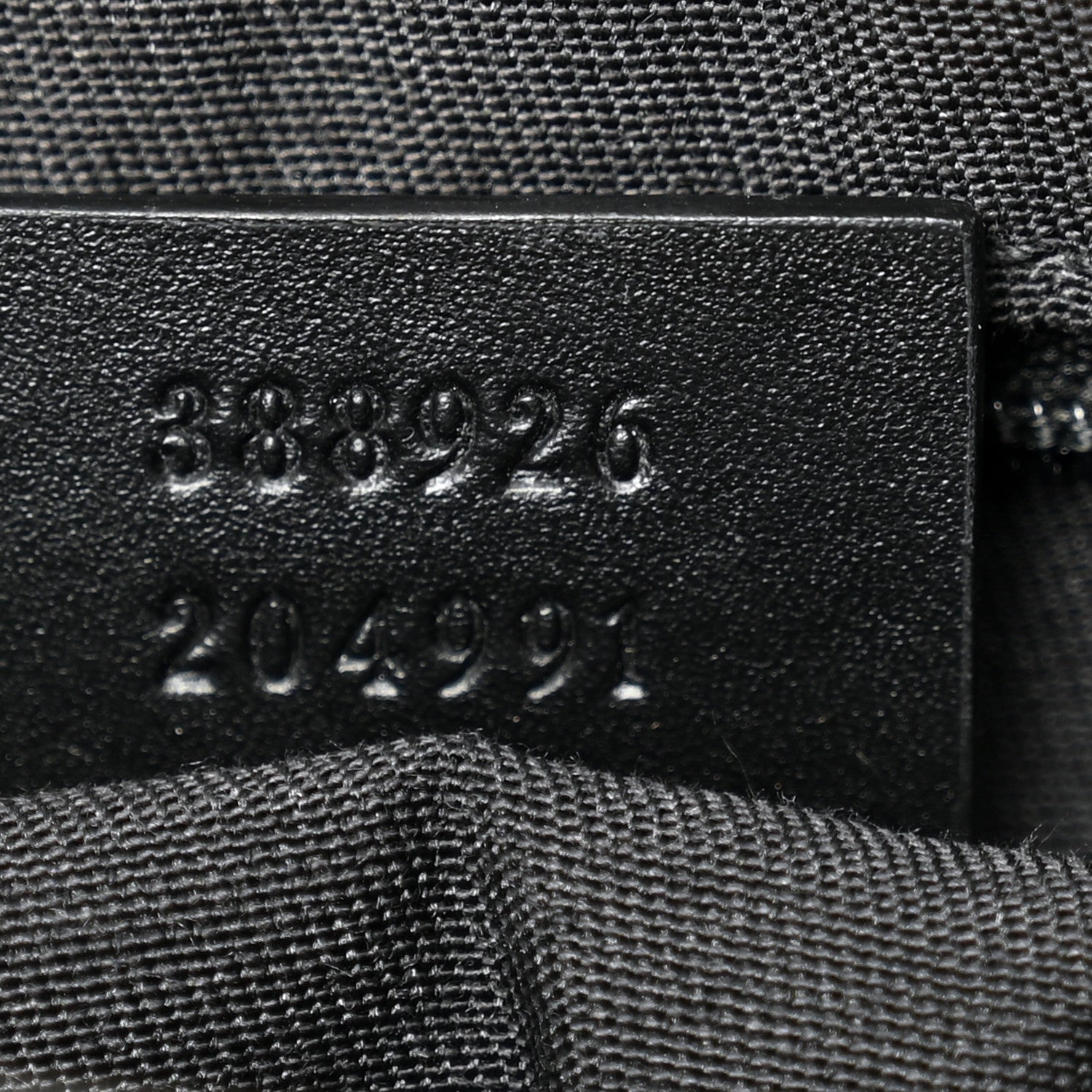 GG Monogram Web Flat Messenger Bag Black