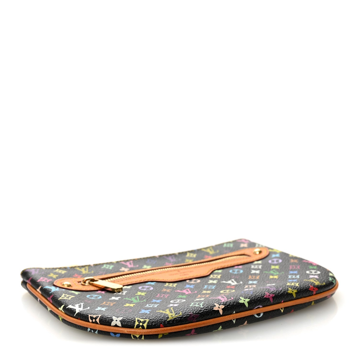 Monogram Multicolor Pochette Plate GM Black