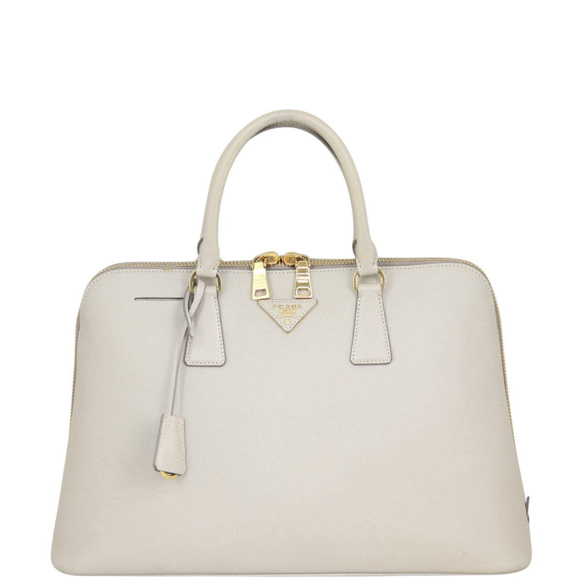 Prada Saffiano Lux Bauletto Tote