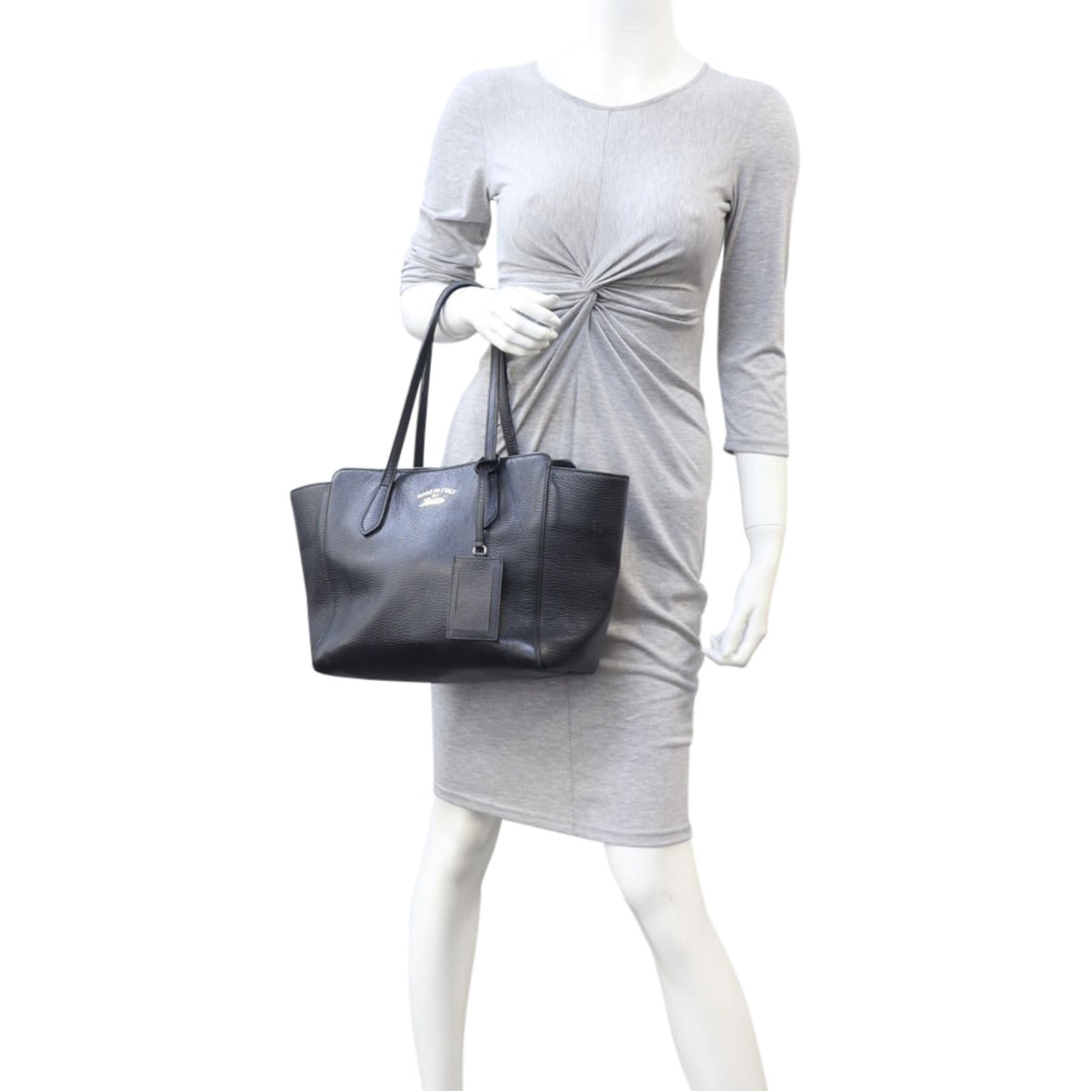 Gucci Swing Leather Tote Small