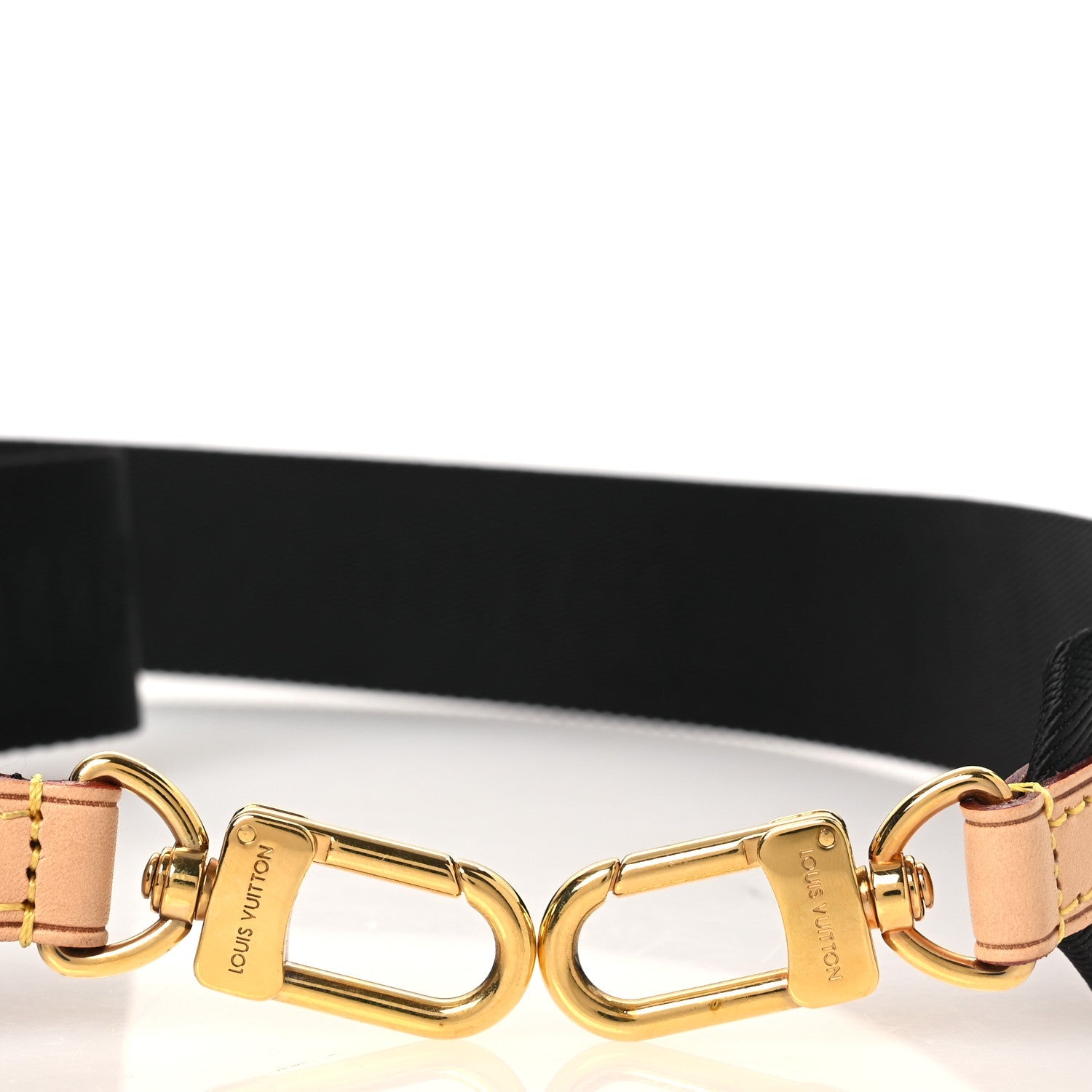 Monogram Multi Pochette Accessories Bandouliere Shoulder Strap Black