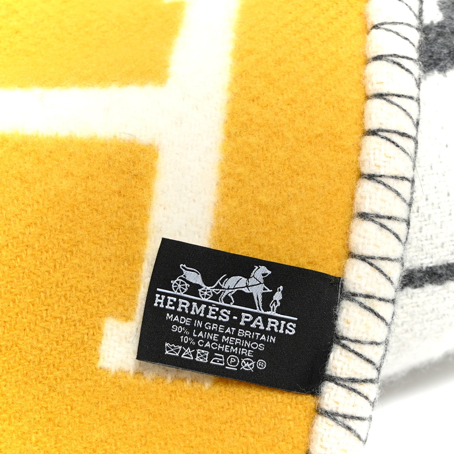 Wool Cashmere Avalon III Blanket Gris Soleil