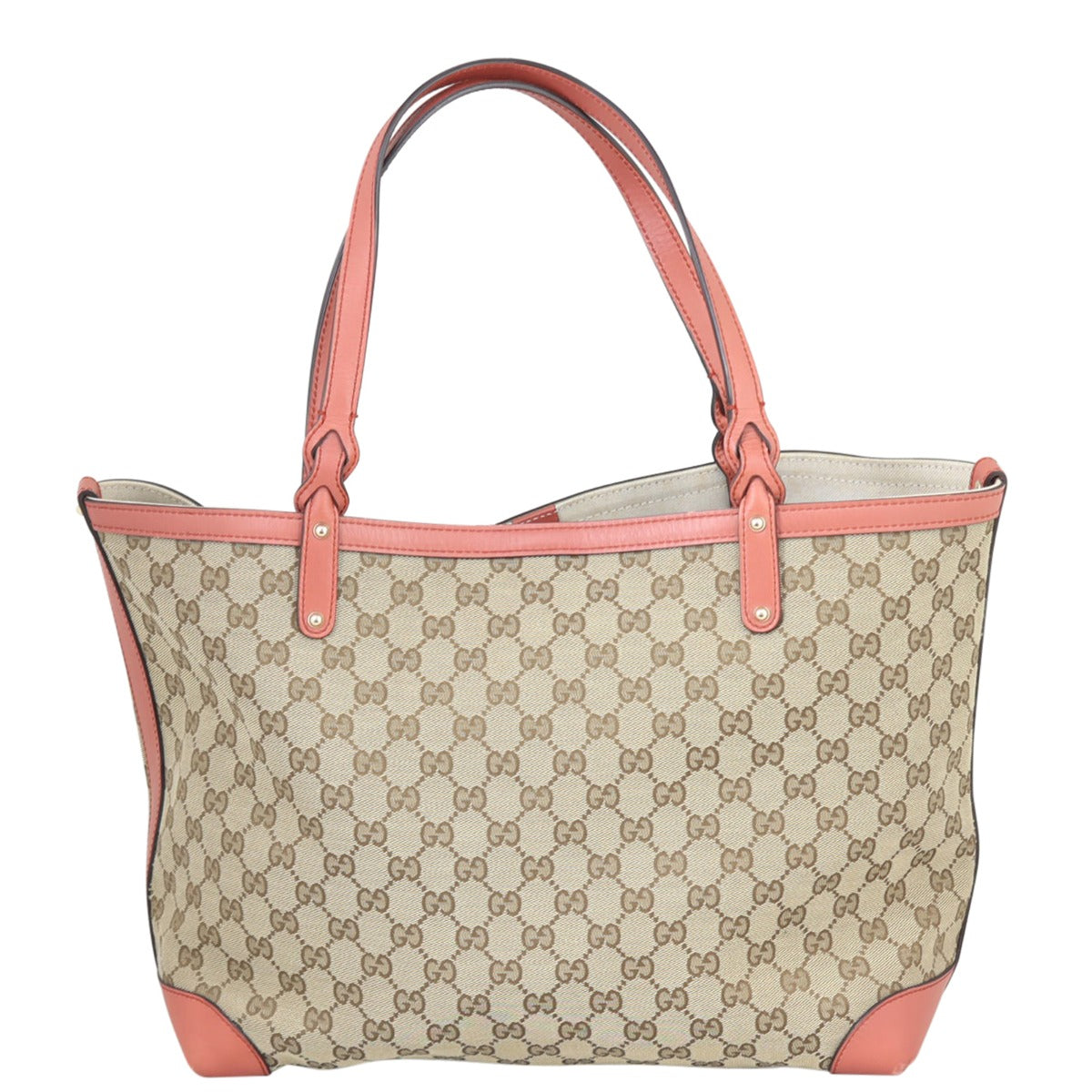 Gucci GG Canvas Craft Tote with Pouch