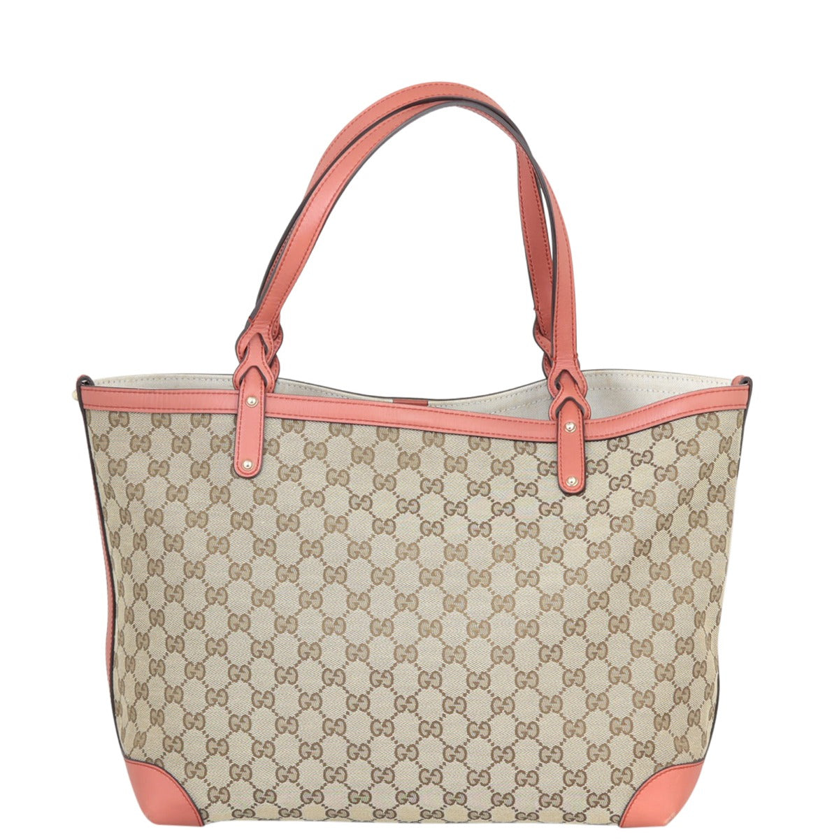 Gucci GG Canvas Craft Tote with Pouch