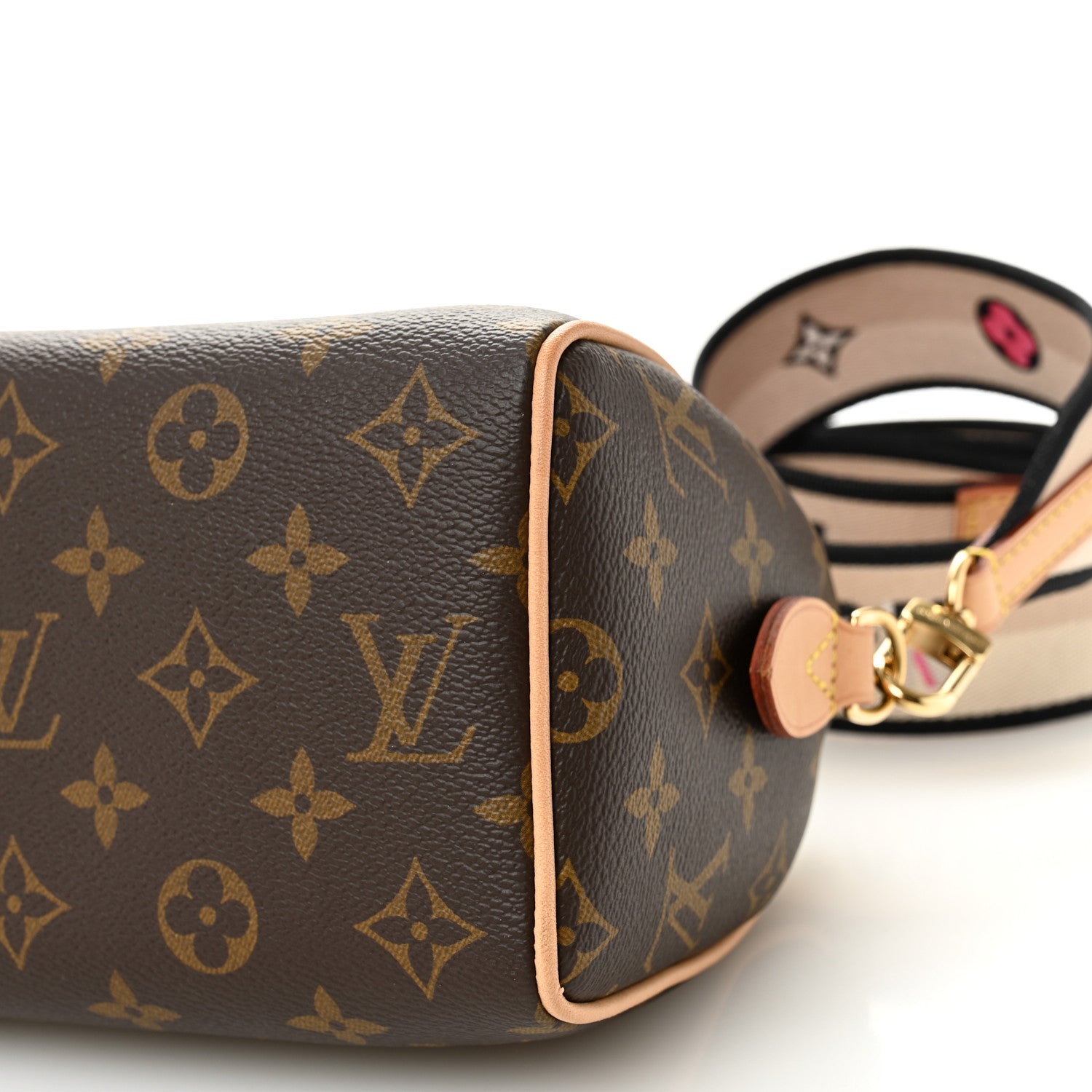 Monogram Speedy Bandouliere 20 Black