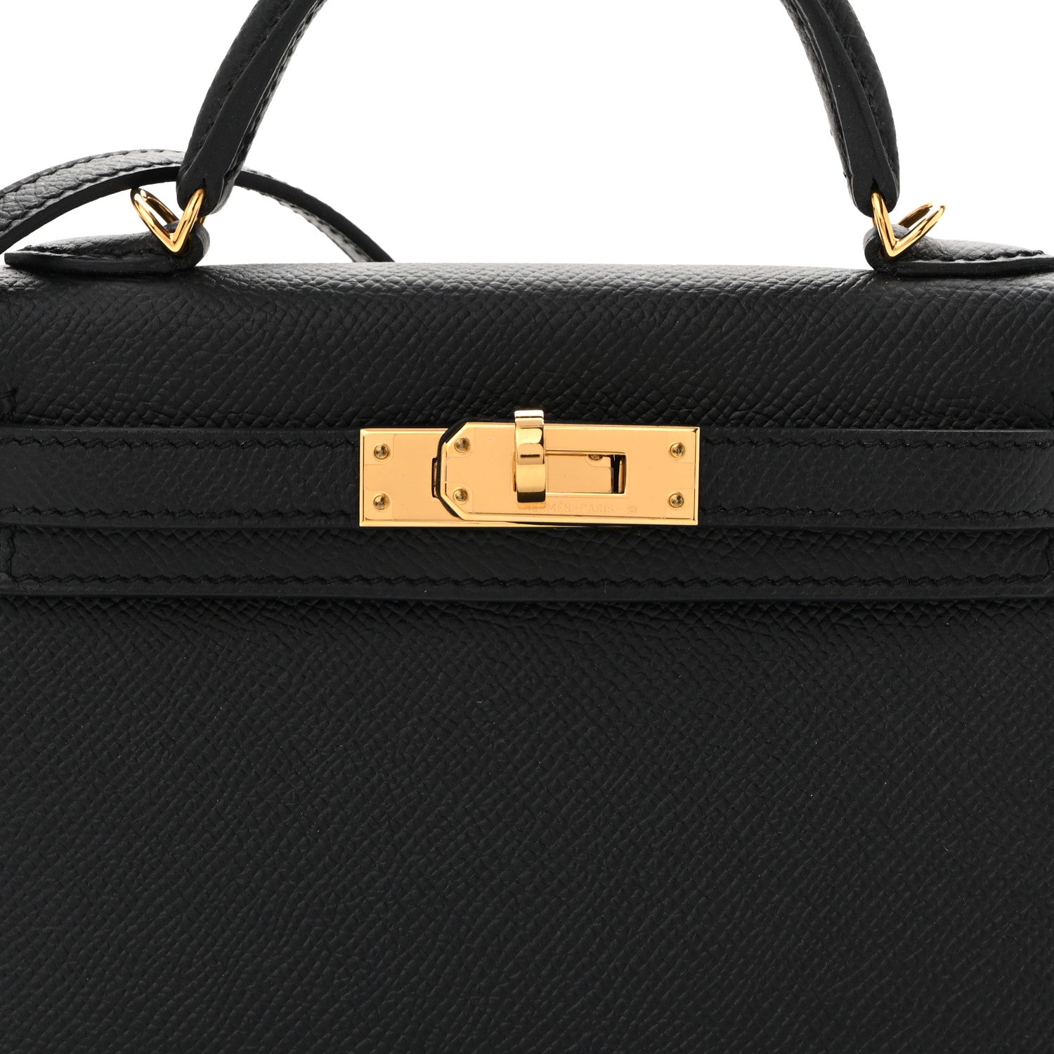Epsom Mini Kelly Sellier 20 Black