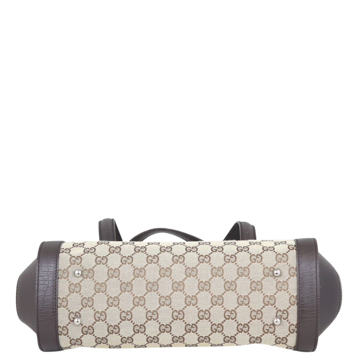 Gucci GG Canvas Bamboo Bullet Bag