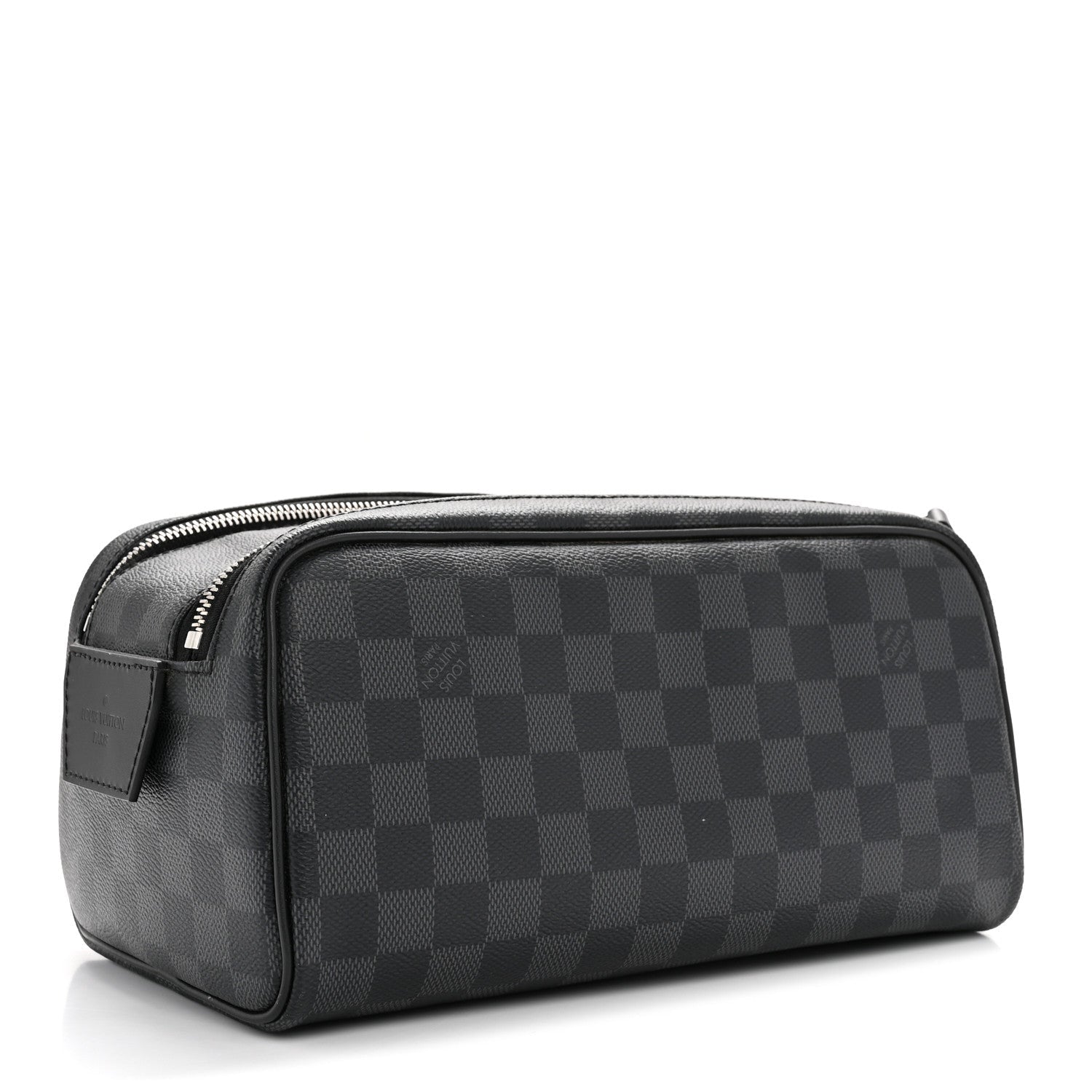 Damier Graphite Dopp Kit Toilet Pouch