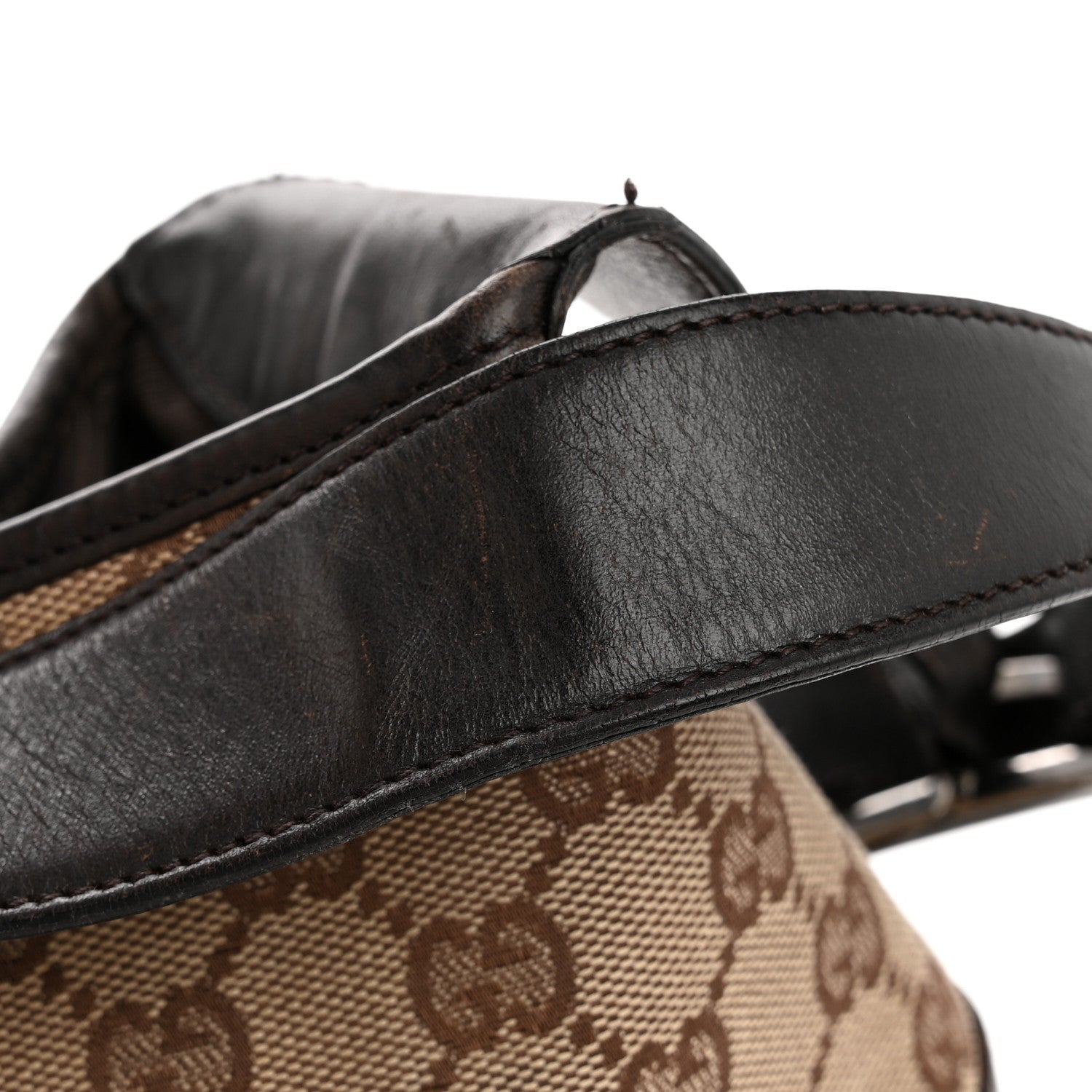 Monogram Web Jackie O Hobo Dark Brown