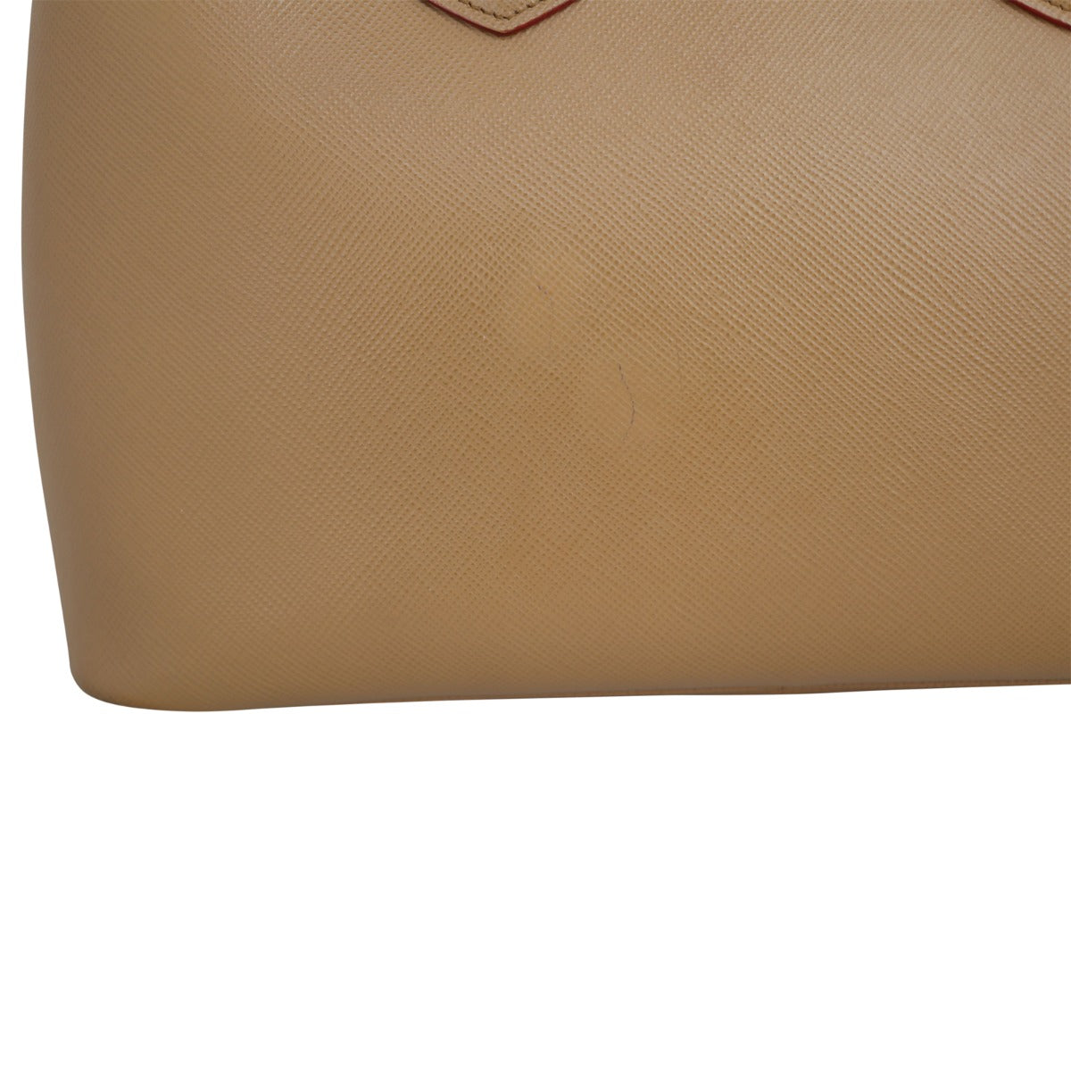 Prada Saffiano Cuir Double Bag Large
