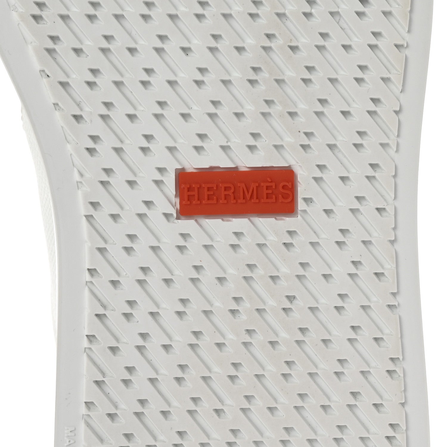 Epsom Calfskin Day Sneakers 37.5 White