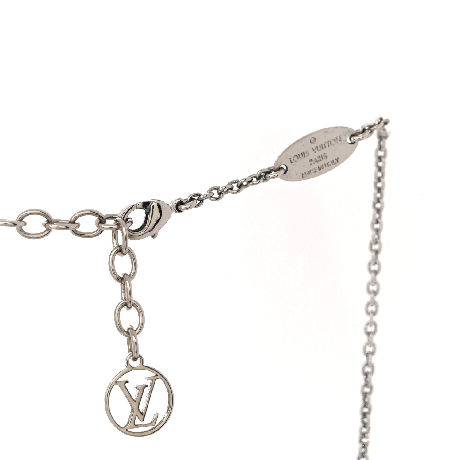 Metal Essential V Supple Necklace Silver