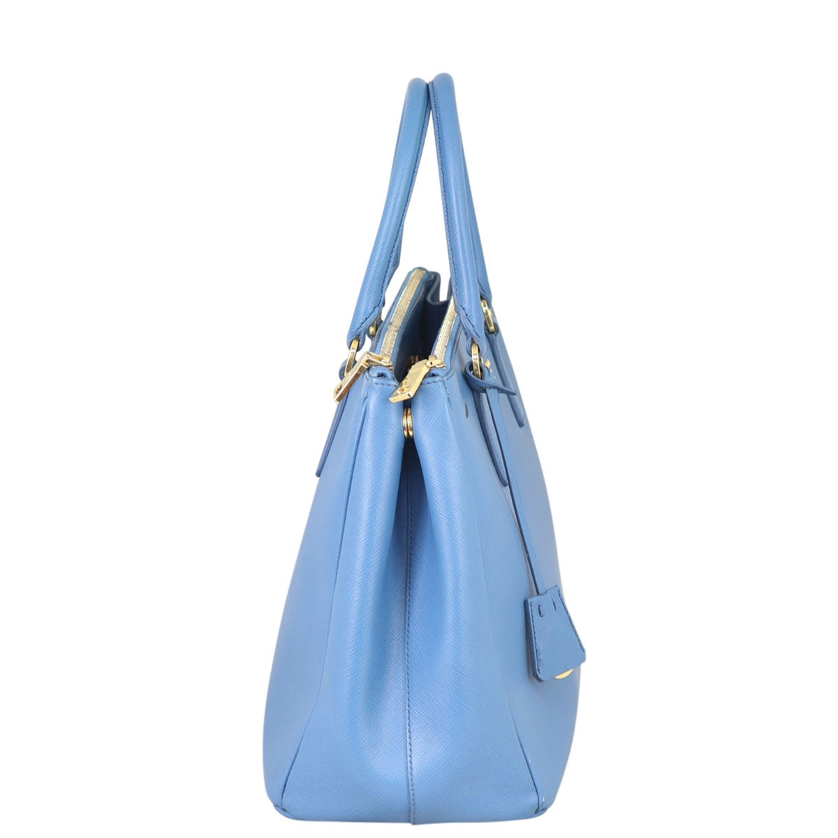 Prada Saffiano Lux Galleria Double Zip Tote Medium